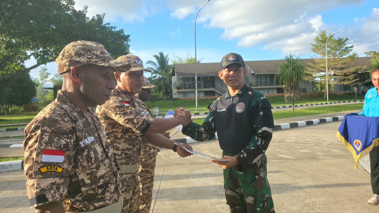 PLBN Sota Gelar Pelatihan Bela Negara 2026, Perkuat Profesionalisme Satuan Pengamanan Kawasan Perbatasan