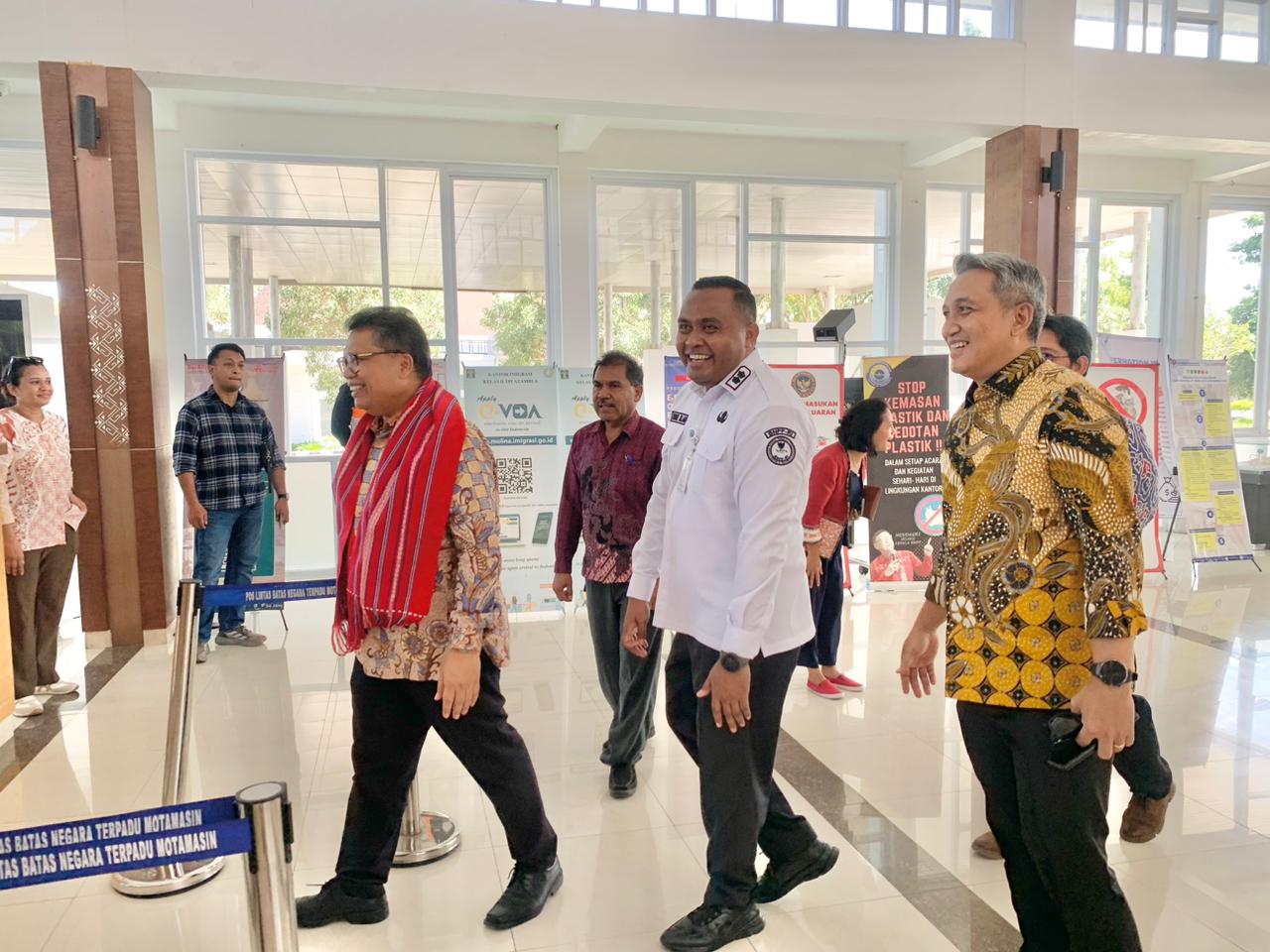 Kunjungan Dubes RI ke PLBN Motamasin, BNPP RI Perkuat Koordinasi Lintas Instansi di kawasan Perbatasan