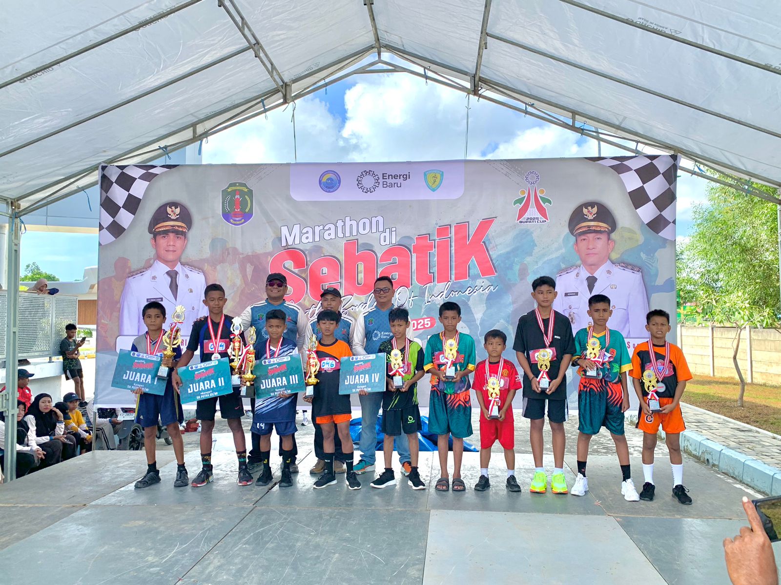 PLBN Sebatik Gelar Sebatik Marathon 2025, Sportivitas dan Sinergi Warnai Perbatasan