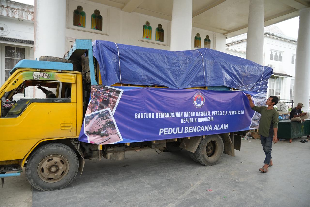 BNPP RI Salurkan Bantuan Kemanusiaan untuk Korban Bencana Alam di Aceh Timur