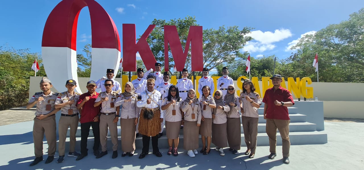 Kepala BNPP Berikan 4 Pesan Berharga pada Peringatan HUT ke-78 RI di PLBN Sota