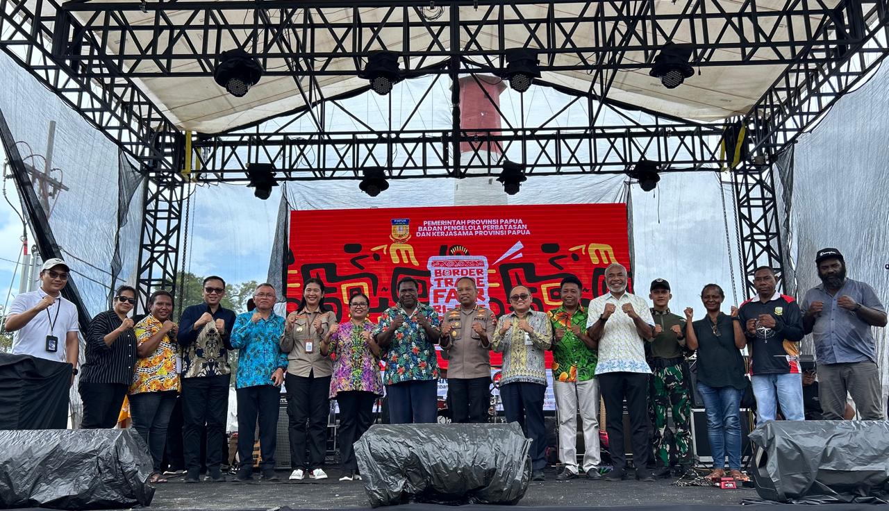 PLBN Skouw Jadi Pusat Interaksi Ekonomi dan Budaya Lewat Ajang Border Trade Fair RI-PNG 2025