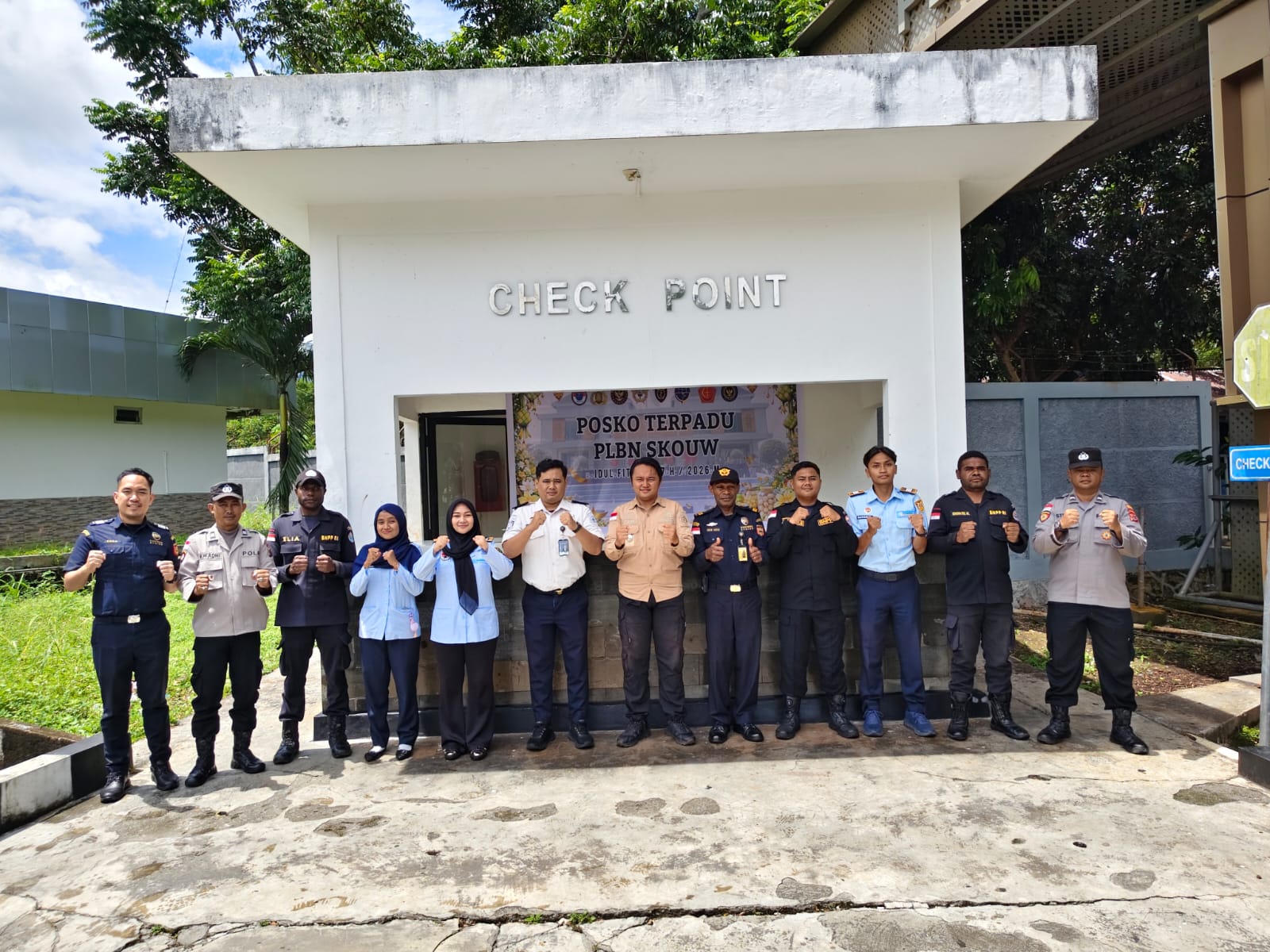 PLBN Skouw Siagakan Posko Layanan Terpadu Idulfitri 1447 H, Antisipasi Arus Lebaran dan Wisatawan