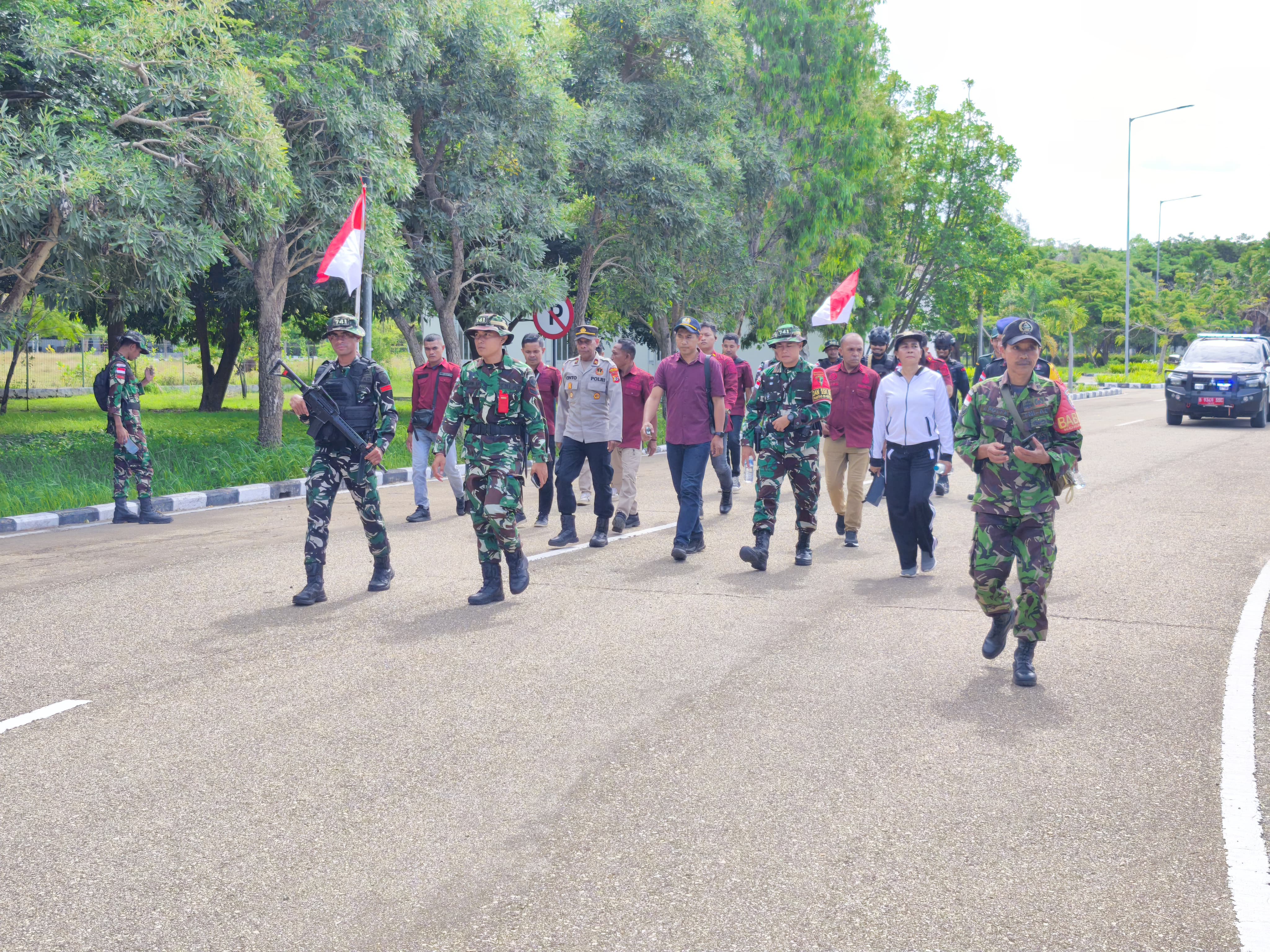 PLBN Motamasin Perkuat Pengawasan Terpadu di Perbatasan RI-RDTL Bersama TIMPORA
