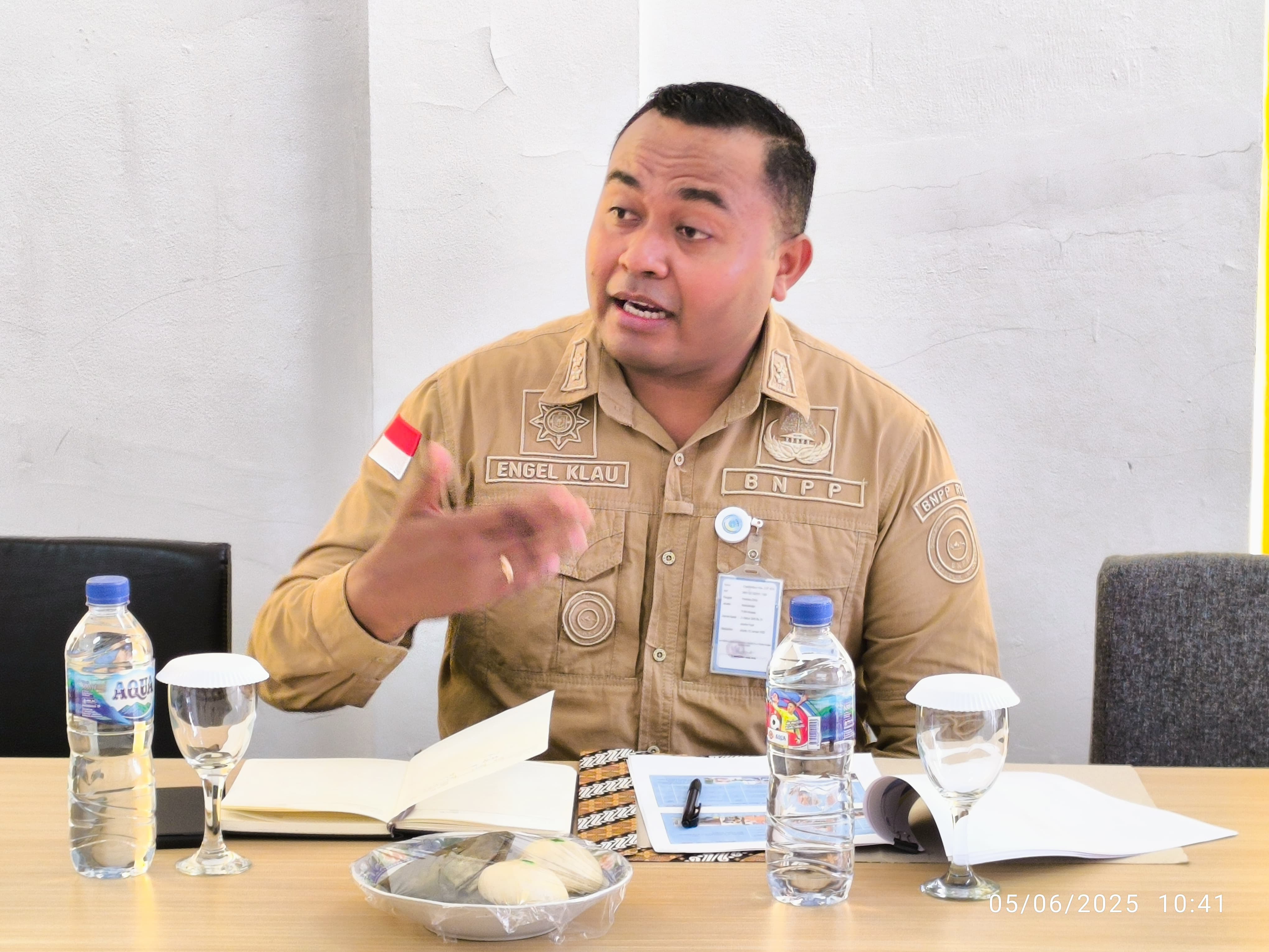 PLBN Motamasin Gelar Pertemuan Evaluasi Lintas Batas untuk Perkuat Zona Integritas