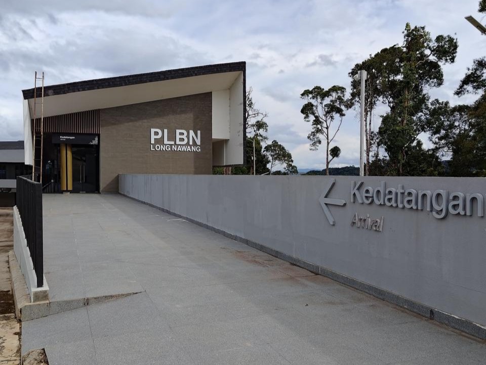 Arus Lintas Batas di PLBN Long Nawang H-2 Idulfitri 1447 H Masih Lengang