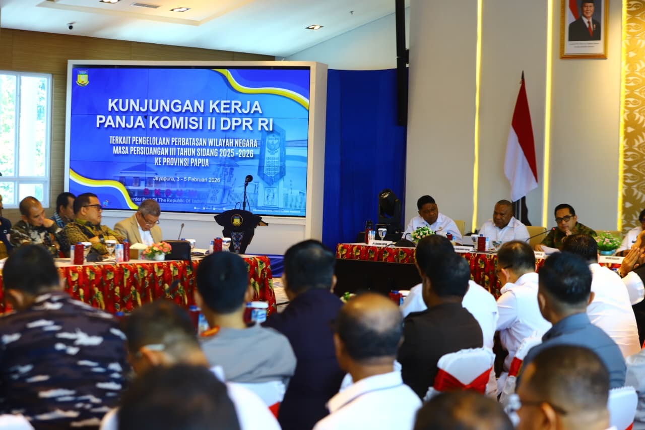 Kunjungan Panja Komisi II DPR RI ke Papua, BNPP RI Dorong Pengelolaan Perbatasan Berbasis Kesejahteraan