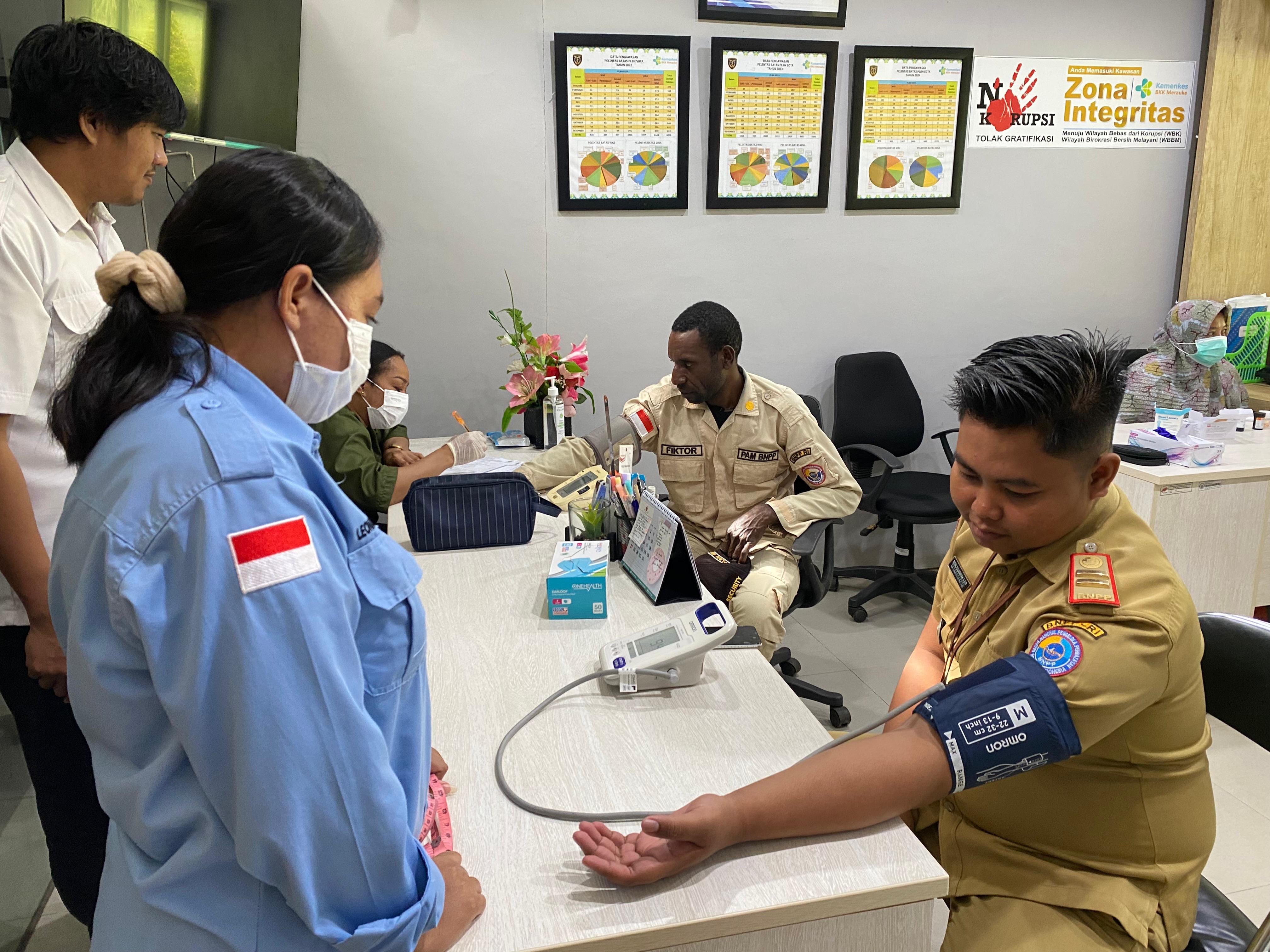 PLBN Sota Fasilitasi Cek Kesehatan Gratis, Perkuat Sinergi Lintas Sektor dan Pelayanan bagi Warga Perbatasan