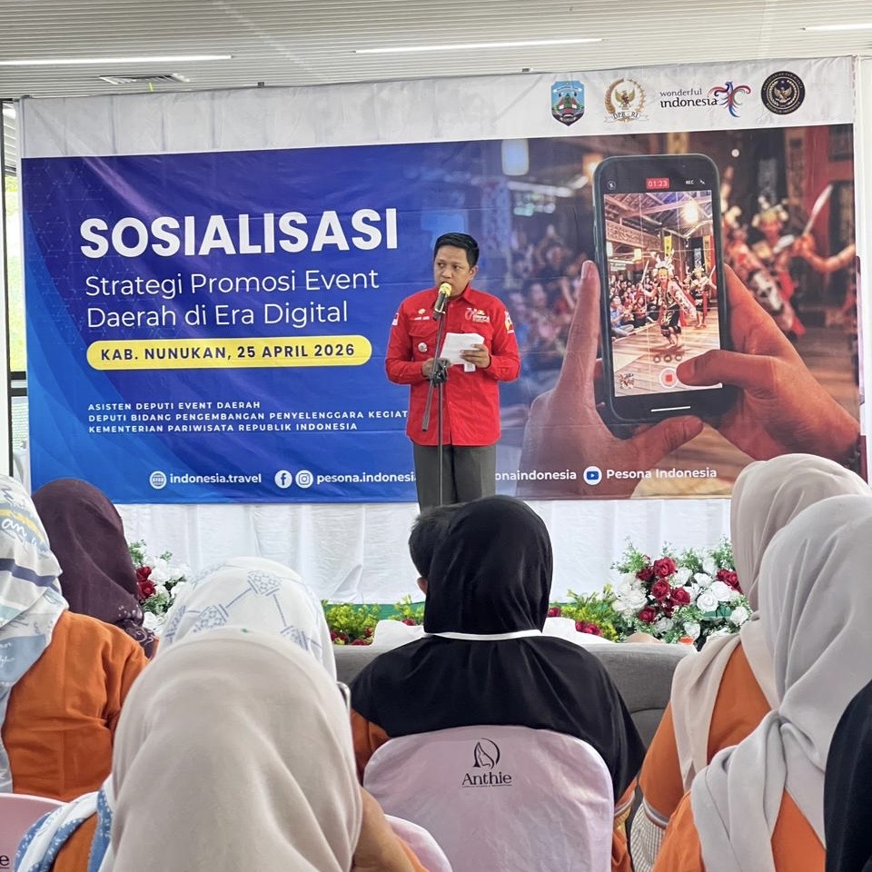PLBN Sebatik Jadi Ruang Kolaborasi Promosi Event Digital Pariwisata Perbatasan