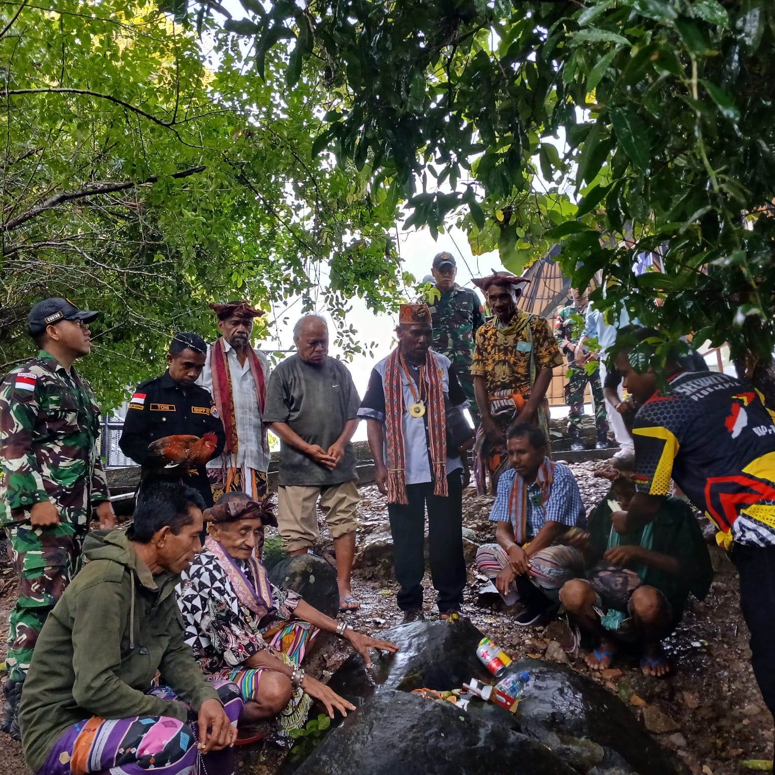 Ritual Adat Warnai Persiapan Pembukaan Perlintasan RI–Timor Leste di PLBN Napan