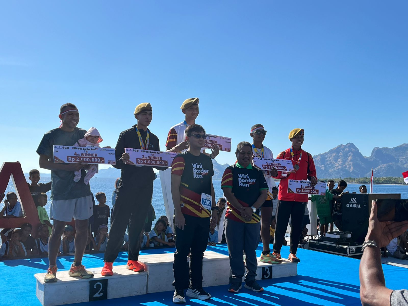 870 Pelari Lintasi RI - Timor Leste di Wini Border Run 2025, Siapa yang Tercepat?