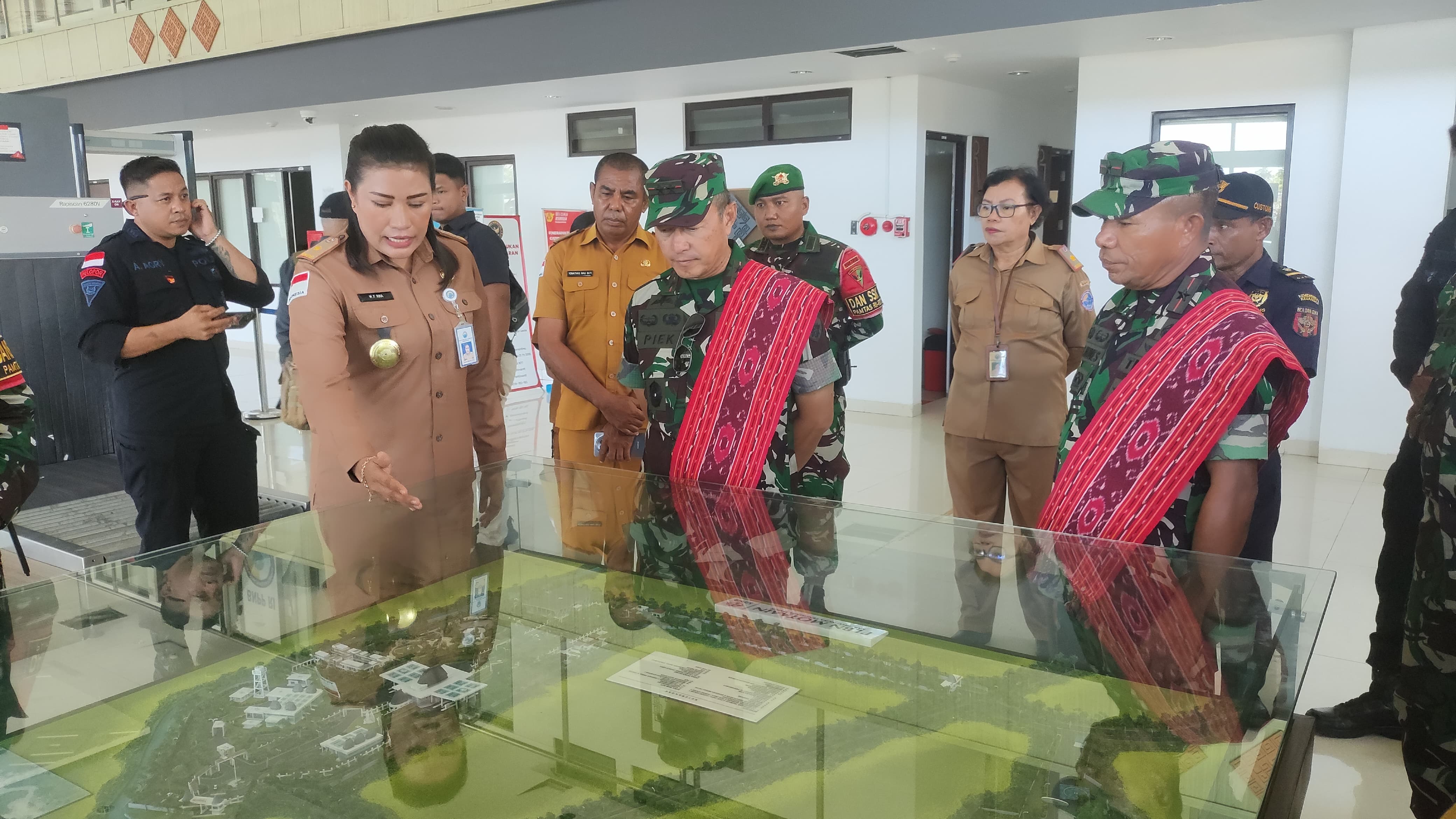 PLBN Motaain Bersama Pangdam IX/Udayana Bahas Penguatan Sinergi Lintas Sektor di Wilayah Perbatasan RI-RDTL