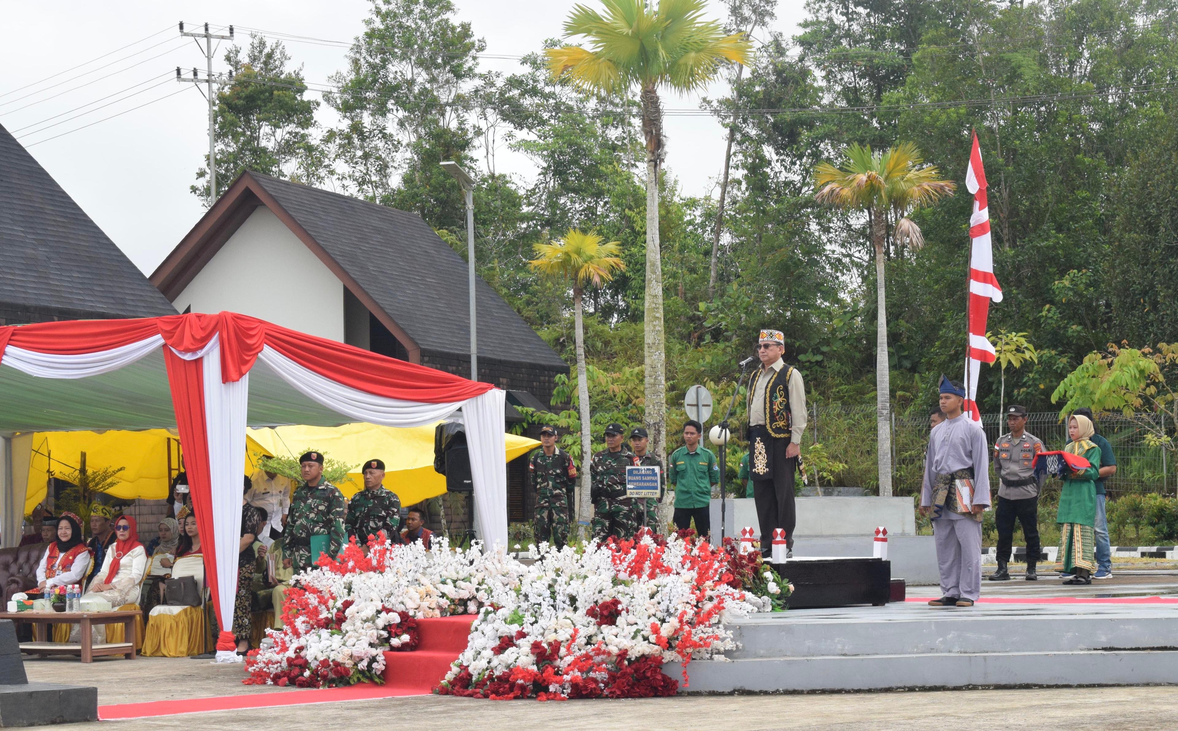 Semarak HUT ke-80 RI di PLBN Badau, Simbol Nasionalisme di Gerbang Perbatasan