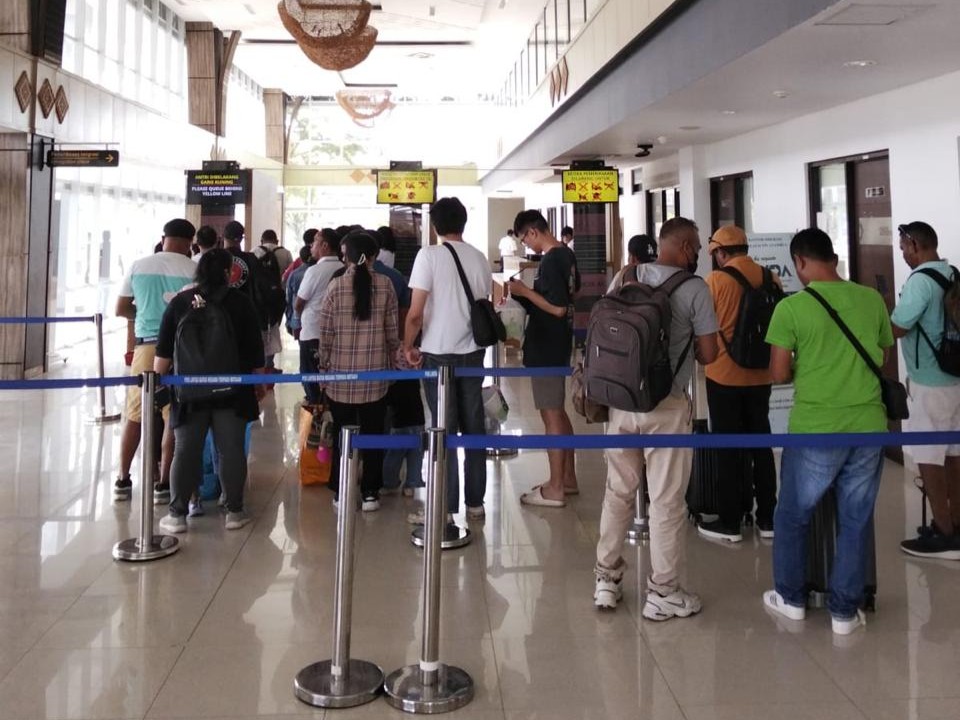 PLBN Motaain Dipadati Arus Masuk dari Timor Leste pada Libur Idulfitri 1447 H