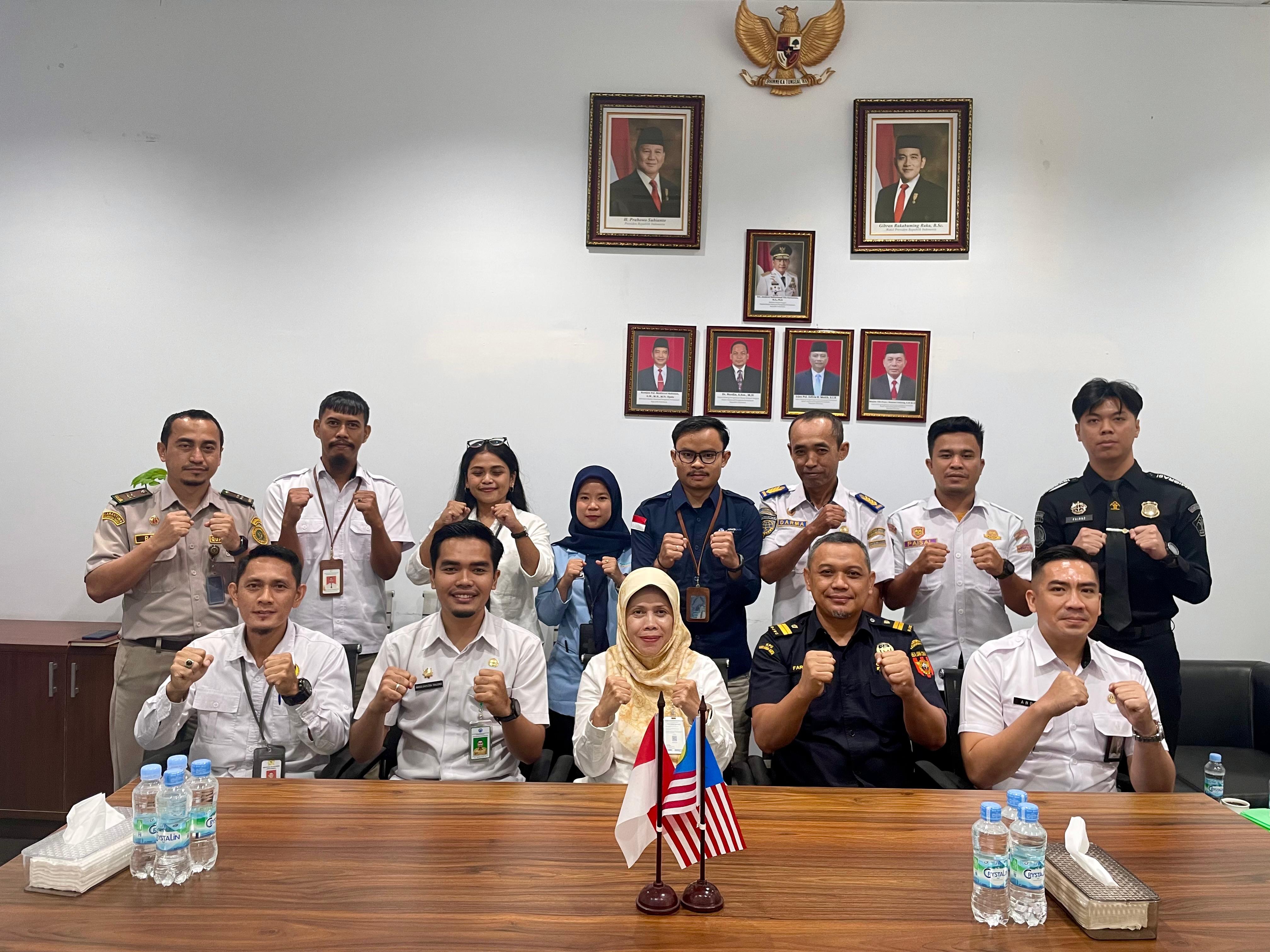 PLBN Aruk Perkuat Koordinasi Lintas Instansi untuk Optimalkan Pelayanan dan Pengawasan Perbatasan Negara