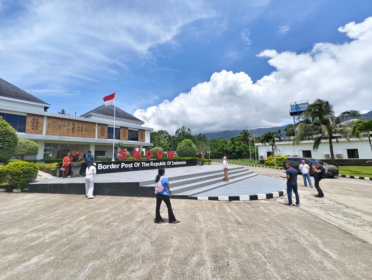 Libur Nyepi dan Idulfitri 1447 H, Kunjungan Wisata ke PLBN Skouw Melonjak Tajam