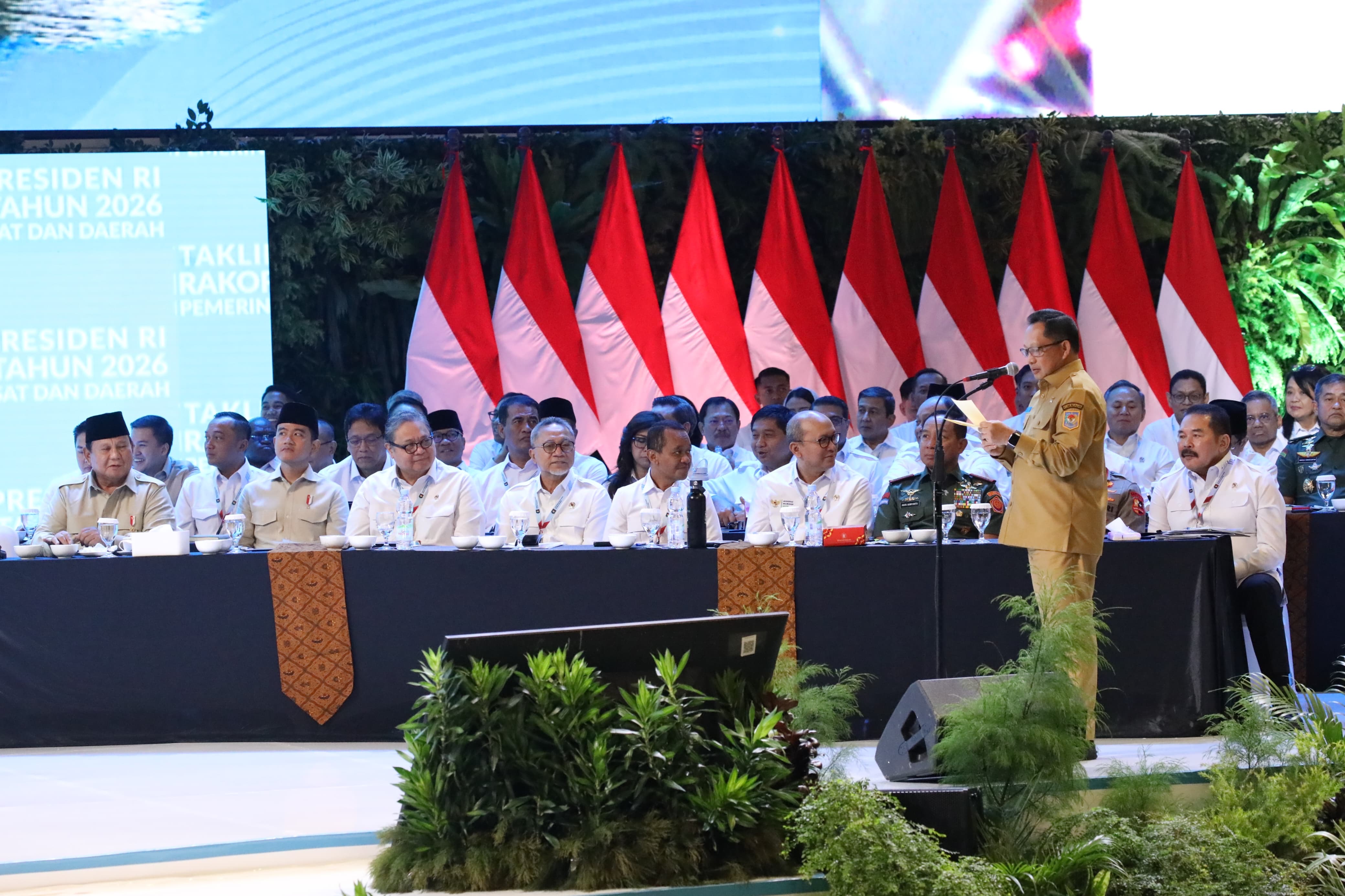 Rakornas 2026, Mendagri: Sinergi Pusat dan Daerah Optimalkan Capaian Program Prioritas Presiden