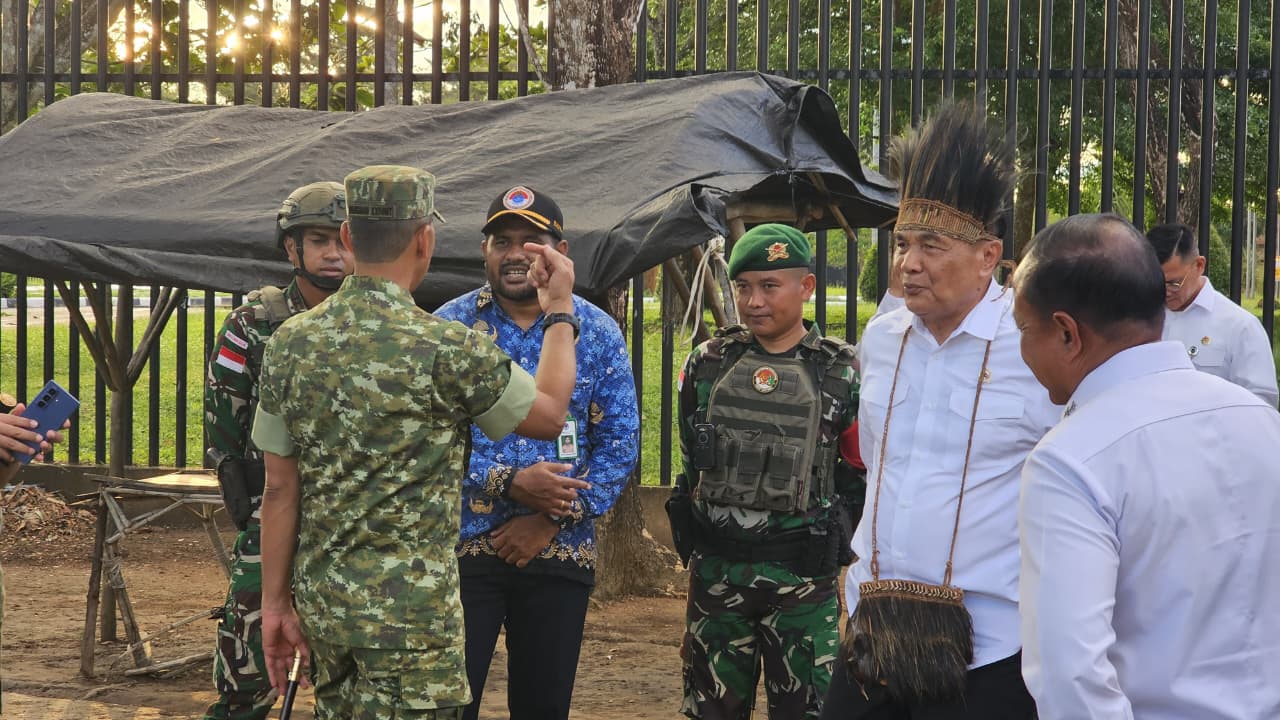 PLBN Sota Sambut Kehadiran Menko Polkam, Perkuat Keamanan dan Pelayanan Perbatasan