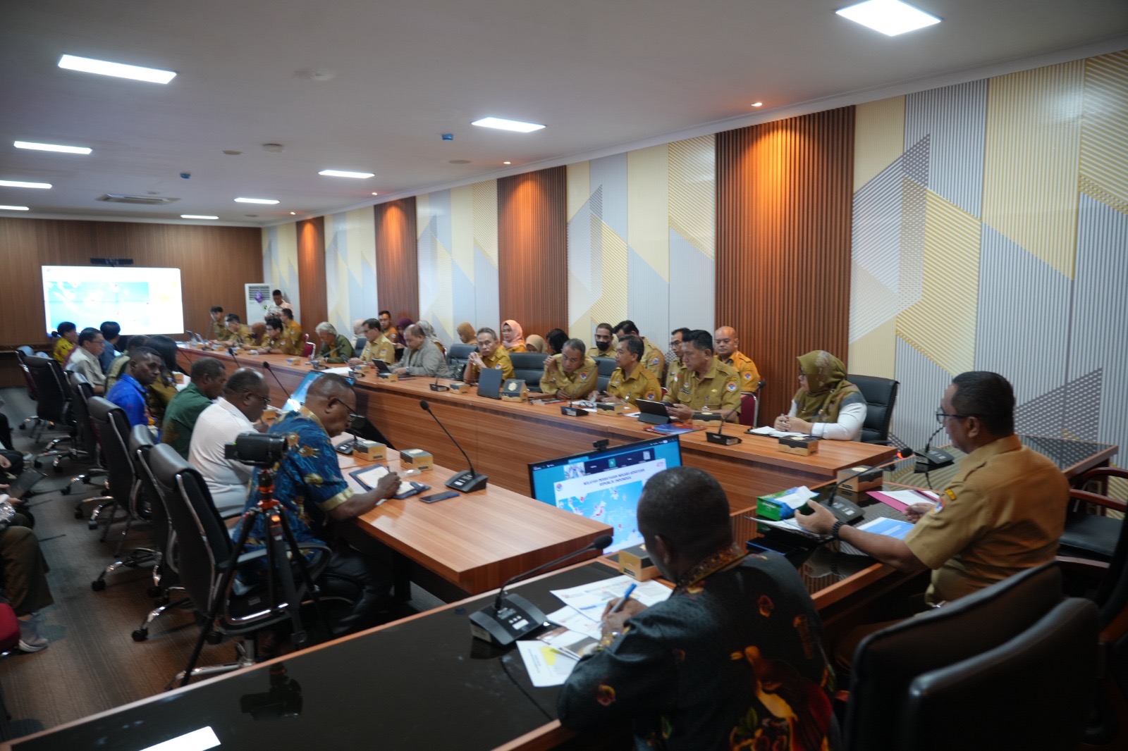 Audiensi dengan Bupati Boven Digoel, BNPP RI Dorong Percepatan Infrastruktur dan Layanan Dasar di Perbatasan