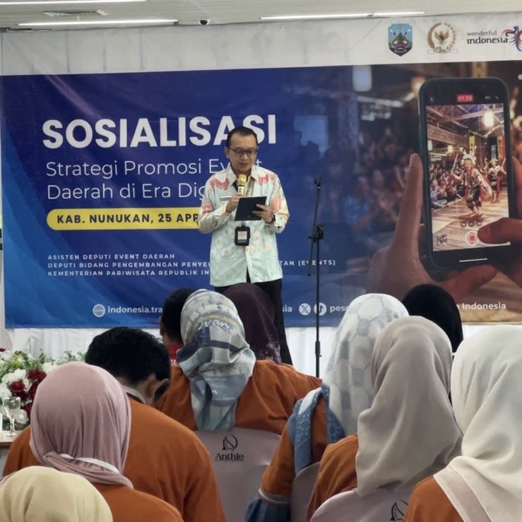PLBN Sebatik Jadi Ruang Kolaborasi Promosi Event Digital Pariwisata Perbatasan