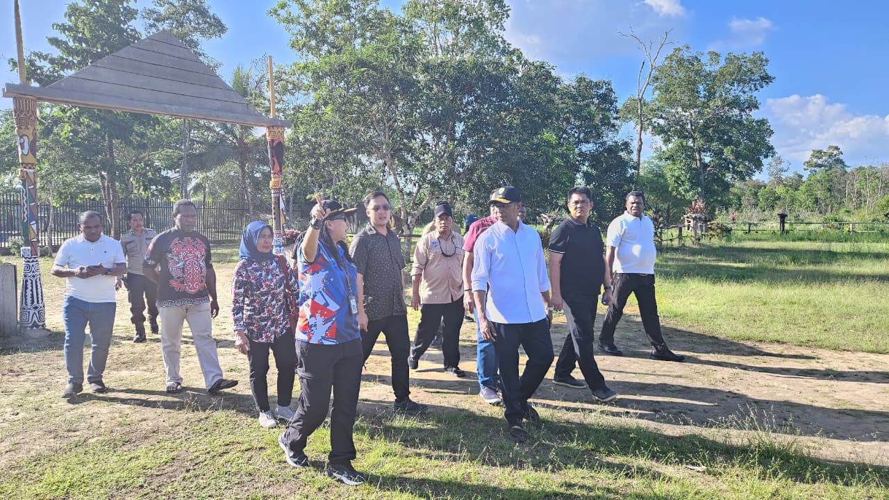 PLBN Sota Sambut Kunjungan Gubernur Papua Selatan, Dorong Penguatan Ekonomi dan Layanan Perbatasan RI-PNG