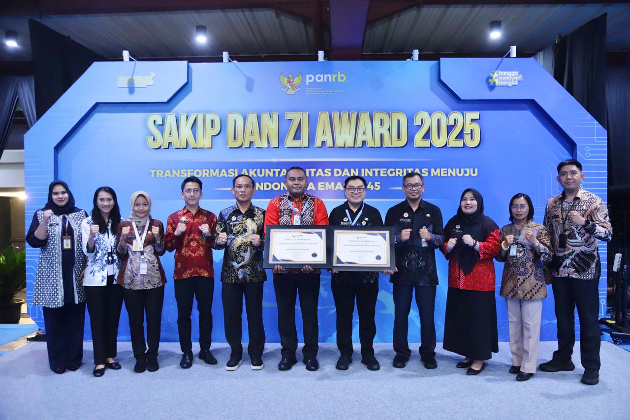 BNPP RI Ukir Prestasi Nasional, PLBN Motamasin dan Entikong Raih Penghargaan Zona Integritas WBK-WBBM 2025