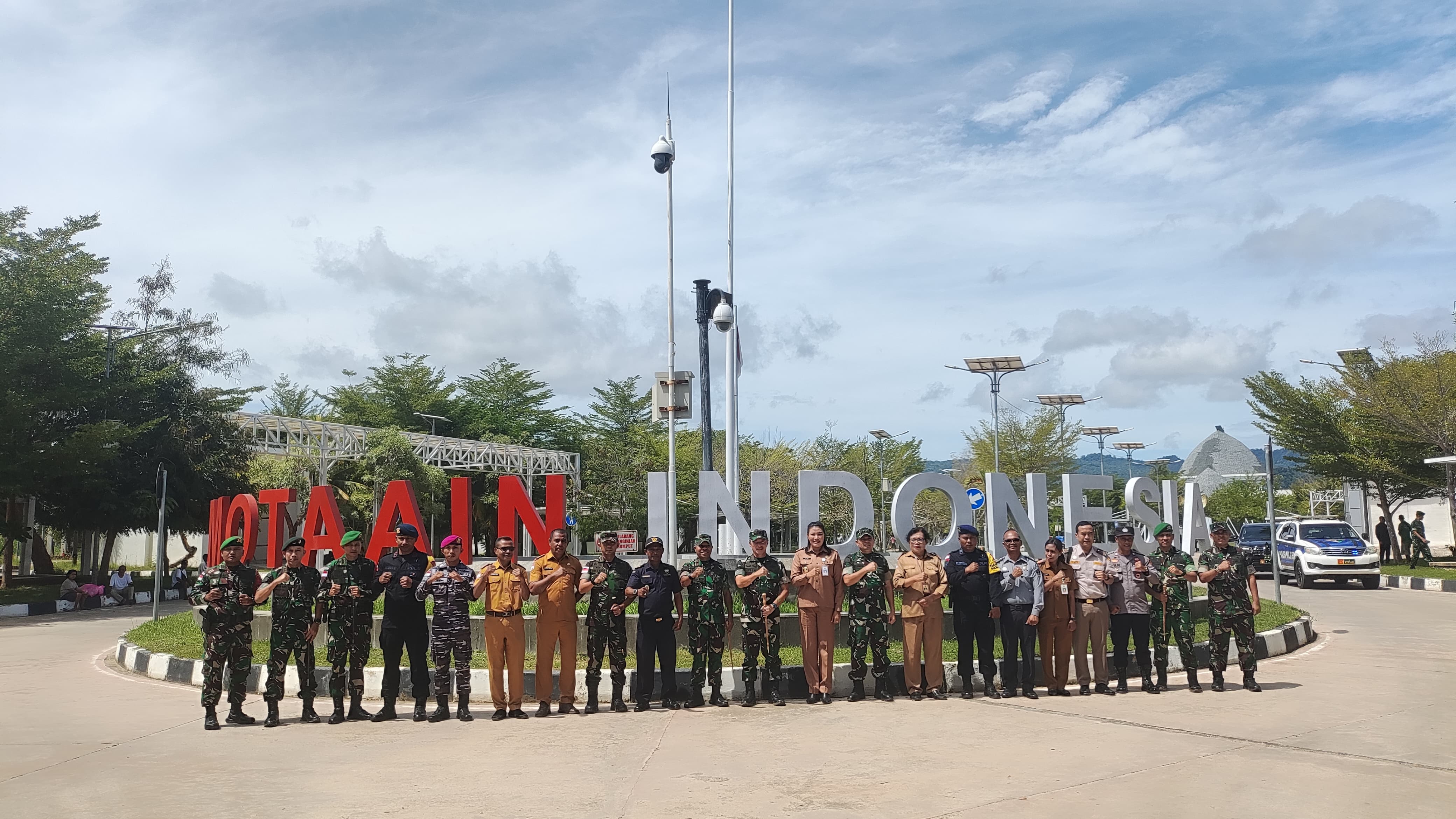 PLBN Motaain Bersama Pangdam IX/Udayana Bahas Penguatan Sinergi Lintas Sektor di Wilayah Perbatasan RI-RDTL