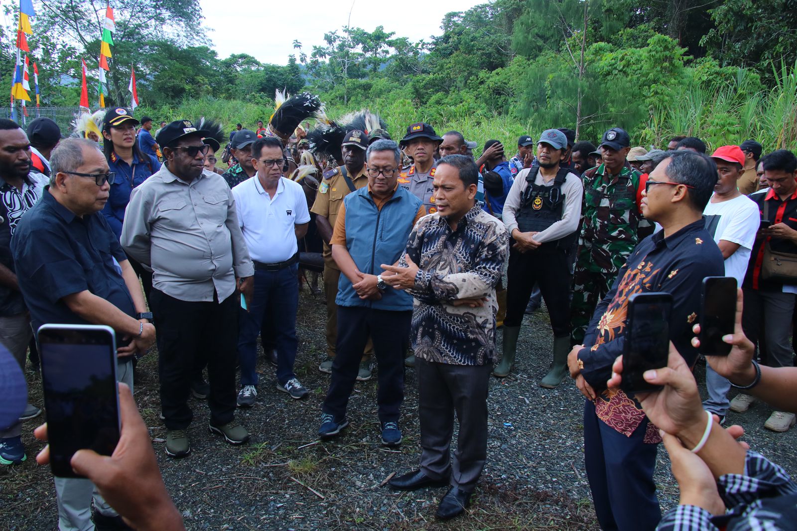 BNPP RI Tinjau Rencana Pembangunan PLBN Waris, Wujud Nyata Kehadiran Pemerintah di Perbatasan Papua