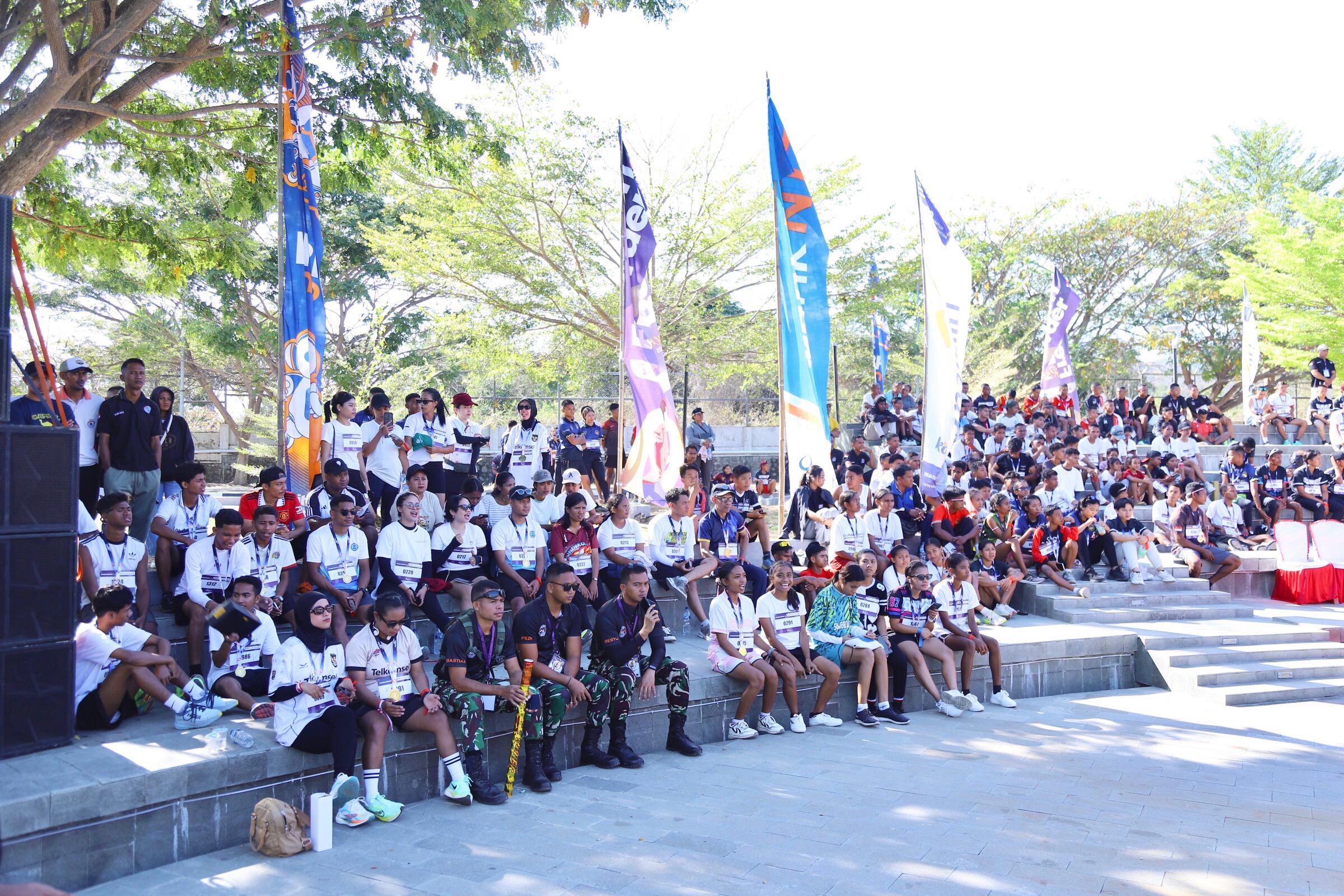 BNPP RI Gelar Freedom Border Run 2025, Satukan Semangat Kebangsaan di Perbatasan Motaain