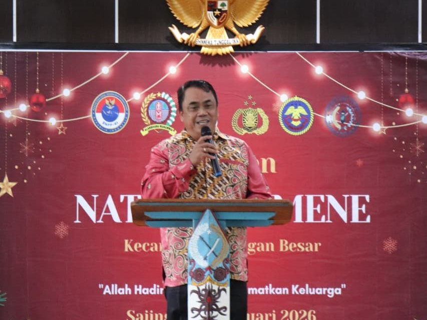 PLBN Aruk Fasilitasi Gema Natal Oikumene Sajingan Besar, Perkuat Toleransi dan Kebersamaan di Perbatasan