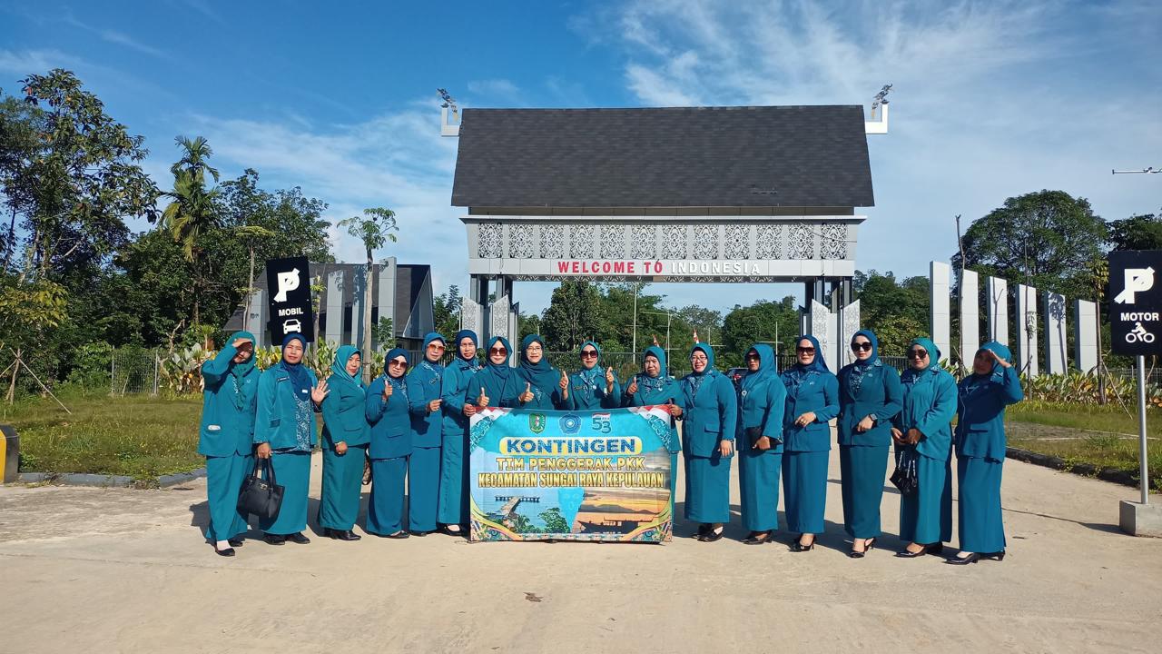 PLBN Jagoi Babang Jadi Destinasi Edukasi bagi Anggota PKK Se-Kabupaten Bengkayang