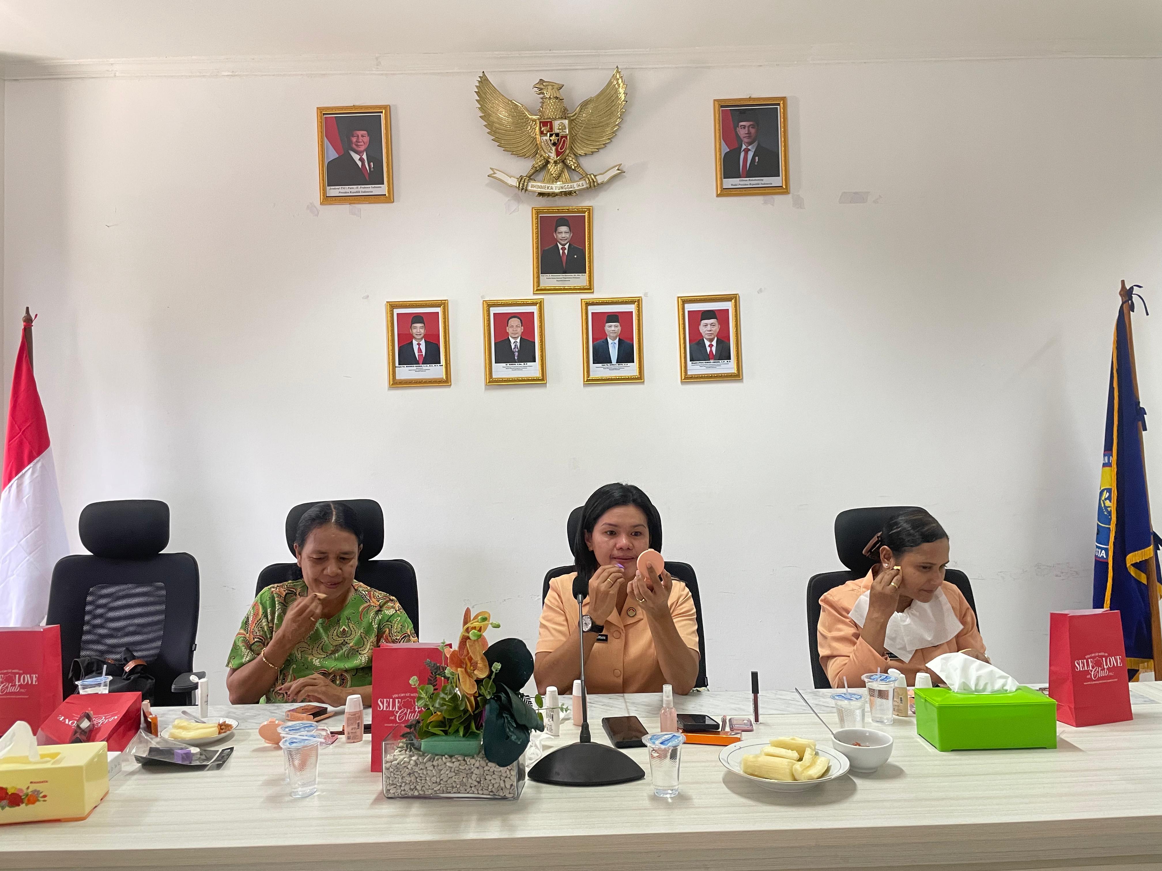 DWP PLBN Wini Hadirkan Beauty Class untuk Penguatan Peran dan Kebersamaan Anggota