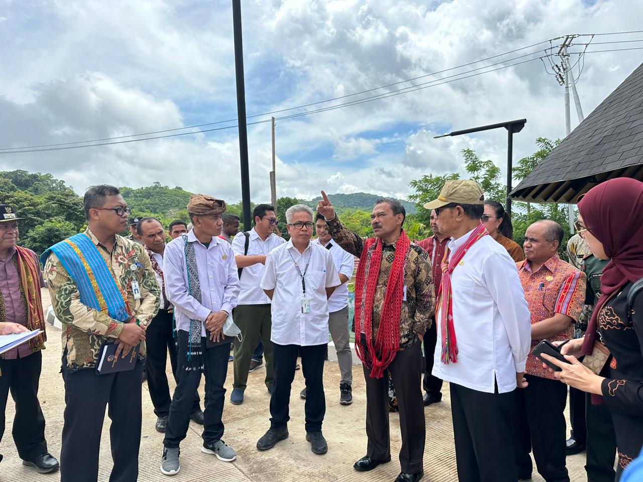 Cek Kondisi Terkini Pembangunan PLBN Napan, Deputi BNPP Sebut Beberapa Sarpras Masih Perlu Dikerjakan