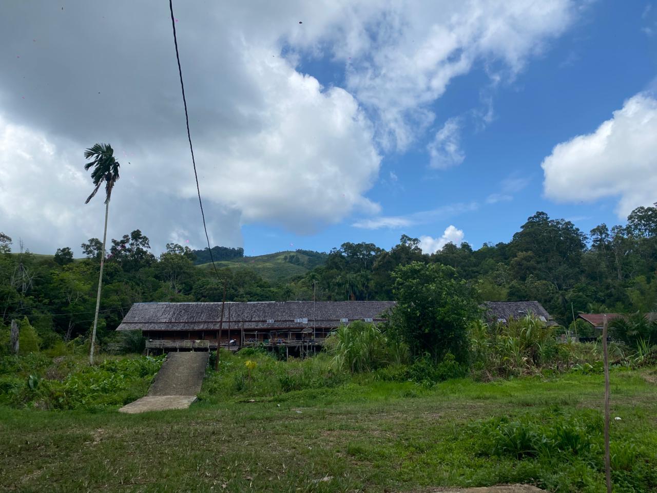 Sao Langke Adat Dai Bolong Pambe’an, Rumah Betang Tertua yang Jadi Inspirasi Budaya di PLBN Badau