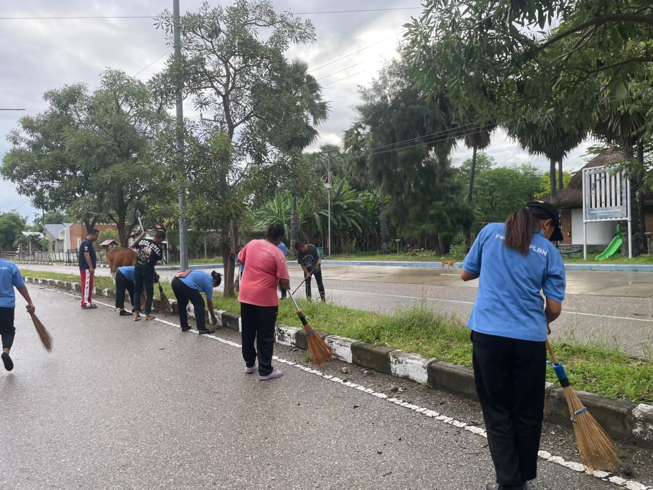 BNPP RI dan Stakeholder Gelar Kurve di PLBN Wini, Tegaskan Komitmen Jaga Kebersihan dan Ketertiban Perbatasan