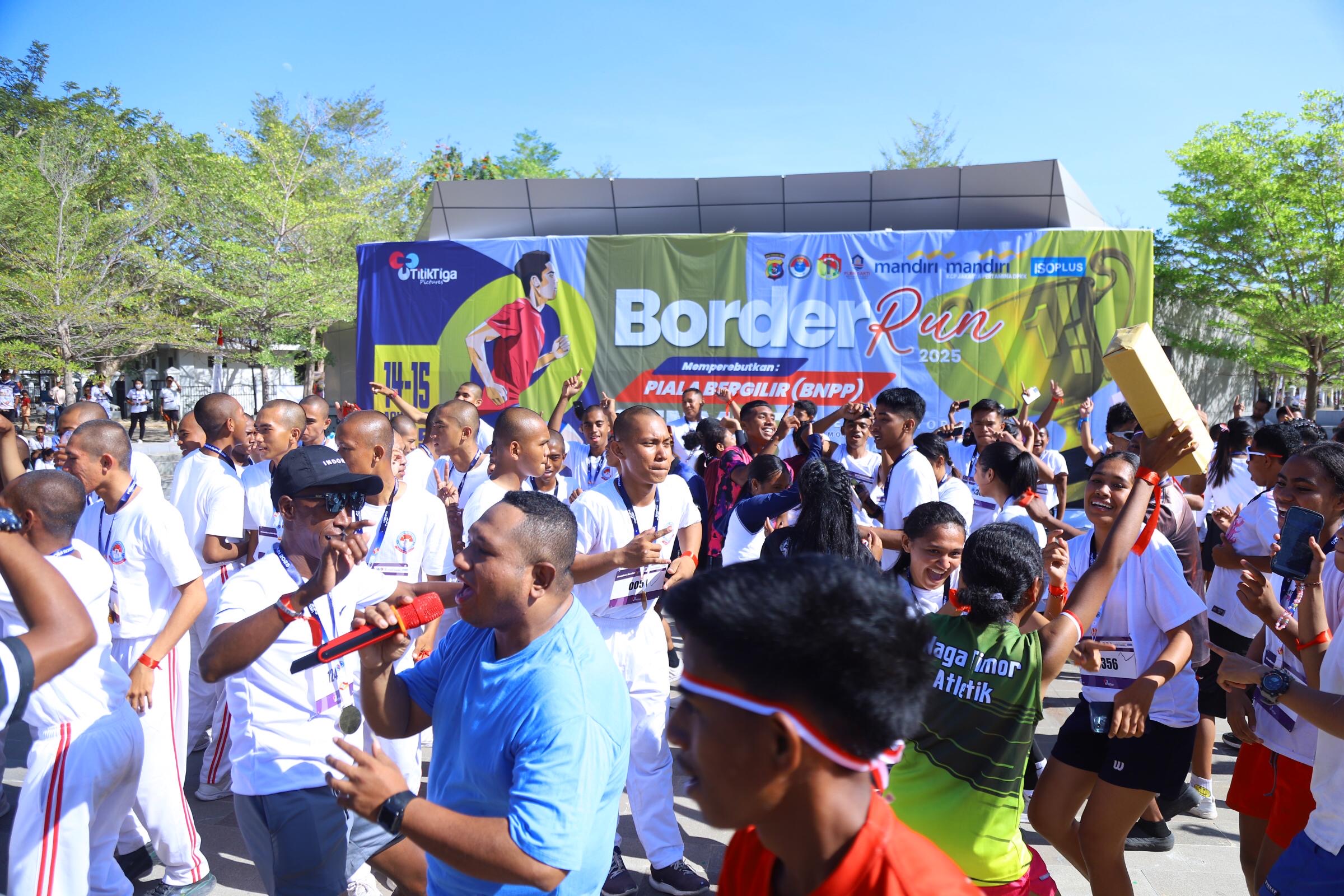 Semangat Tanpa Batas di Freedom Border Run 2025: Kisah Inspiratif dari PLBN Motaain