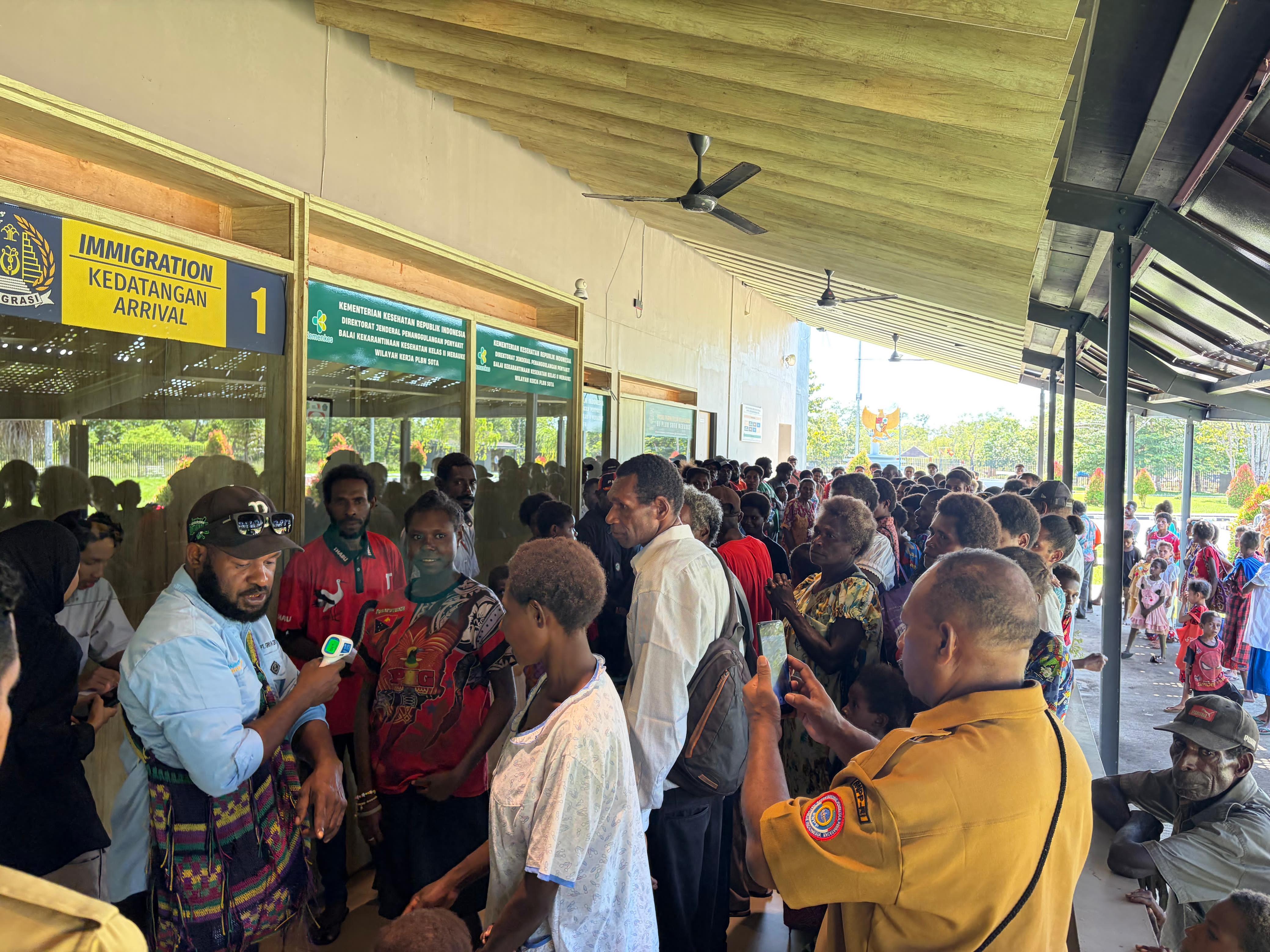 BNPP RI Fasilitasi KKR Lintas Negara di PLBN Sota, Perkuat Persaudaraan Rohani Perbatasan RI–PNG