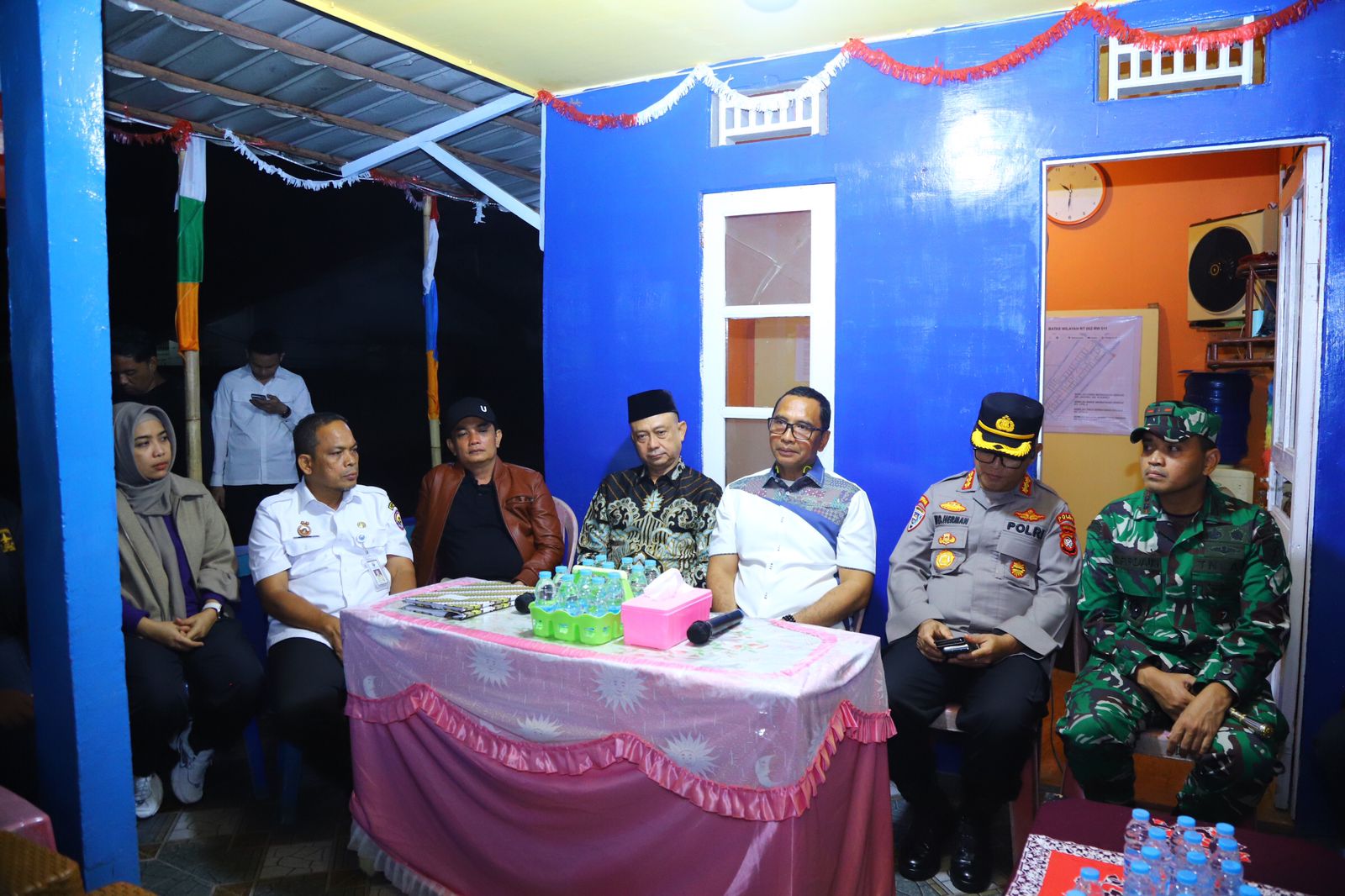 BNPP RI Optimalisasi Siskamling di Pontianak untuk Ciptakan Lingkungan Aman dan Kondusif