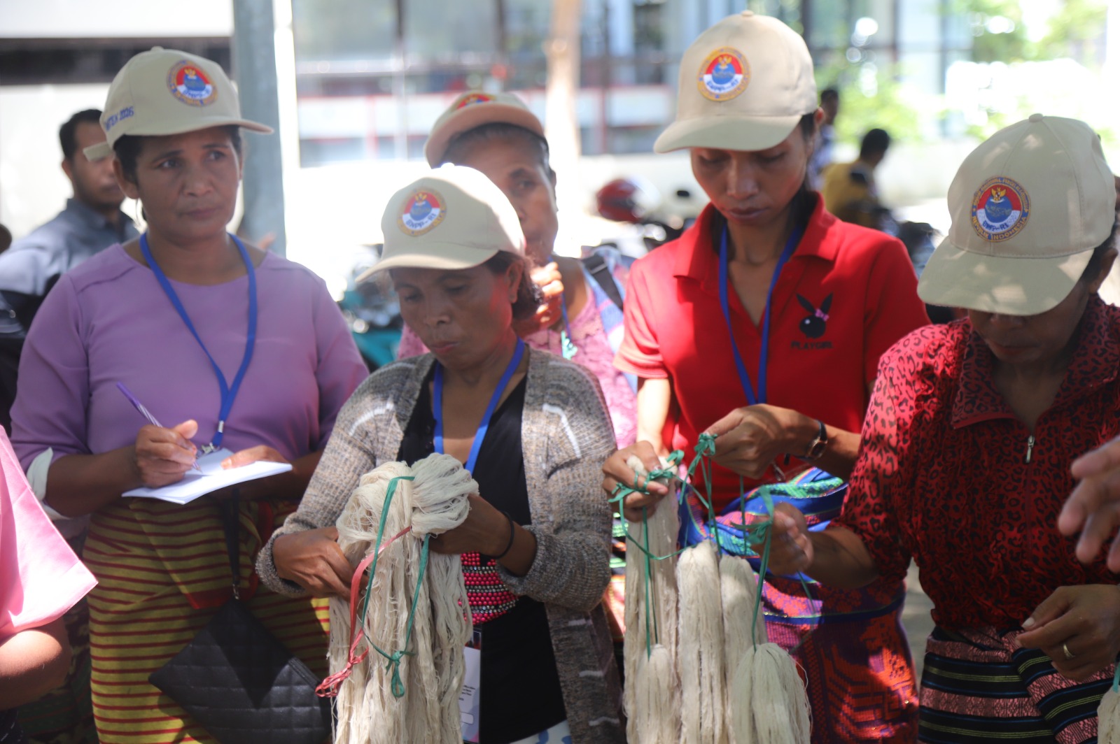 BNPP RI Tingkatkan Daya Saing Tenun Ikat Belu, Asah SDM dan UMKM Perbatasan di PLBN Motaain