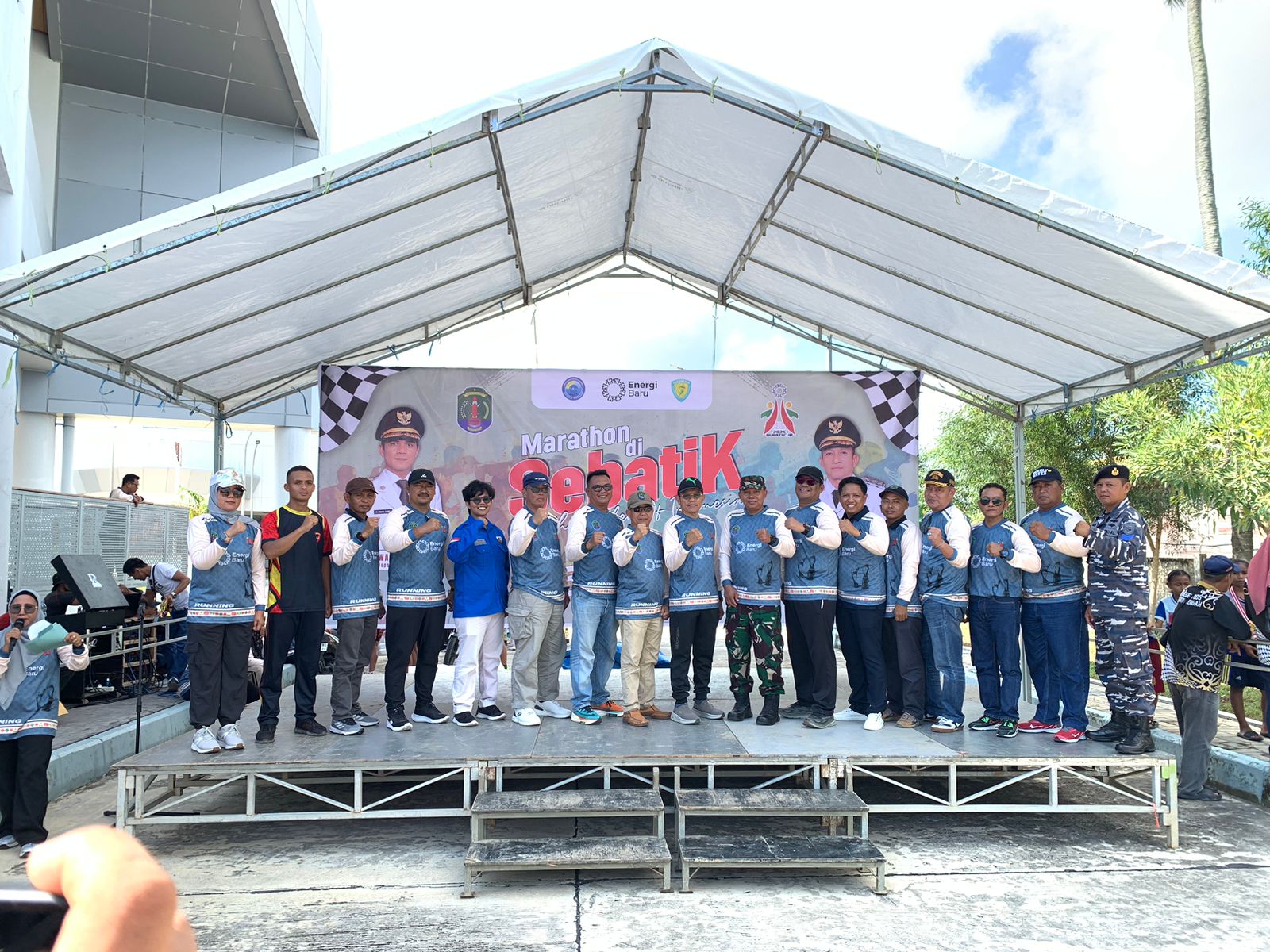 PLBN Sebatik Gelar Sebatik Marathon 2025, Sportivitas dan Sinergi Warnai Perbatasan