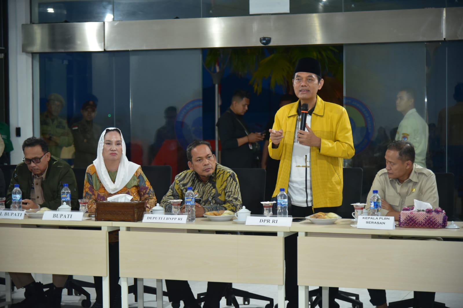 BNPP RI dan Komisi II DPR RI Bahas Penguatan PLBN Serasan sebagai Beranda Terdepan Negara