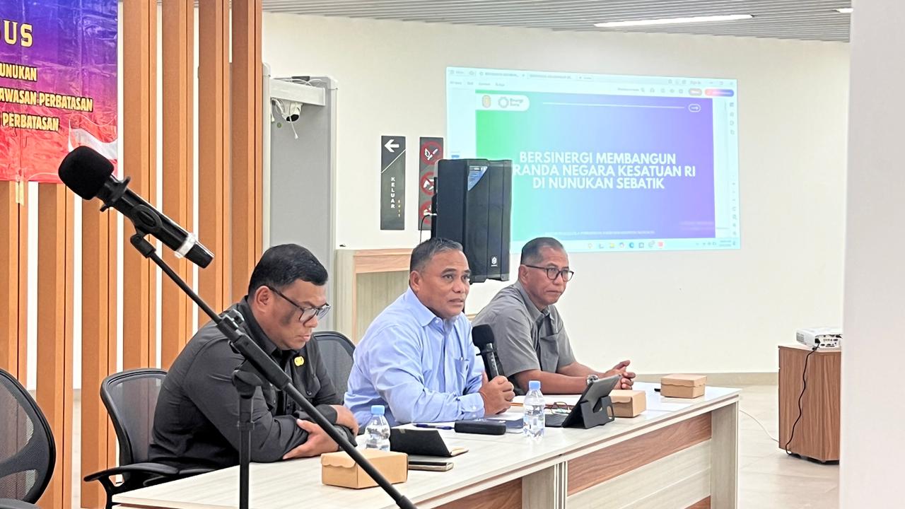 PLBN Sebatik Perkuat Sinergi Pengelolaan Perbatasan Lewat Forum Koordinasi Isu Strategis Bersama BPPD Nunukan