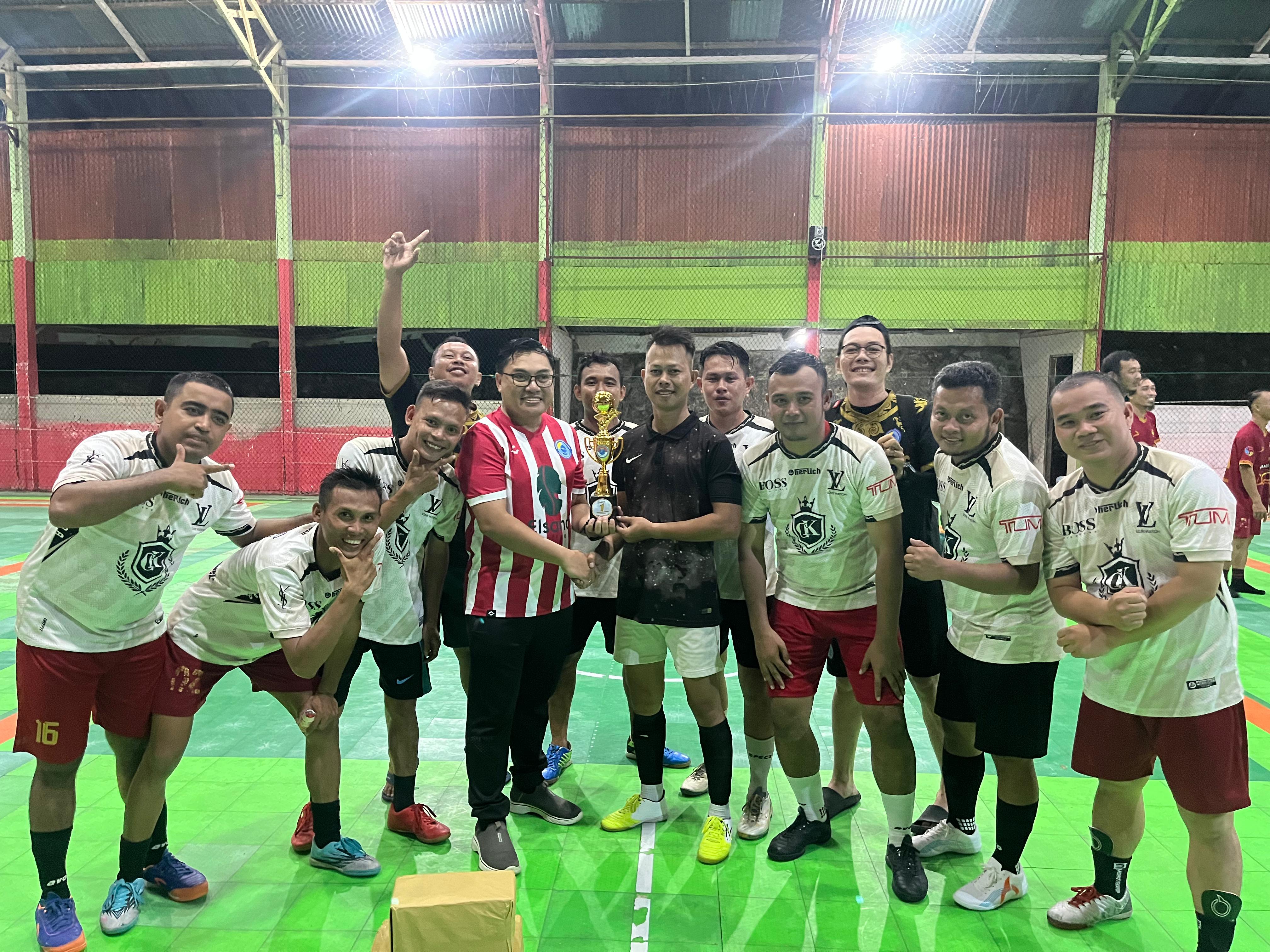 PLBN Entikong Gelar FUN Futsal Antardivisi Internal Semarakkan HUT BNPP