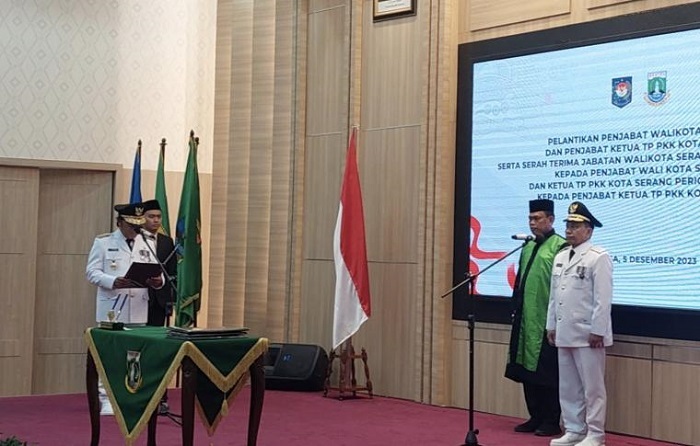Hari Ini, Pejabat BNPP  Yedi Rahmat Resmi Dilantik Jadi Pj Walikota Serang