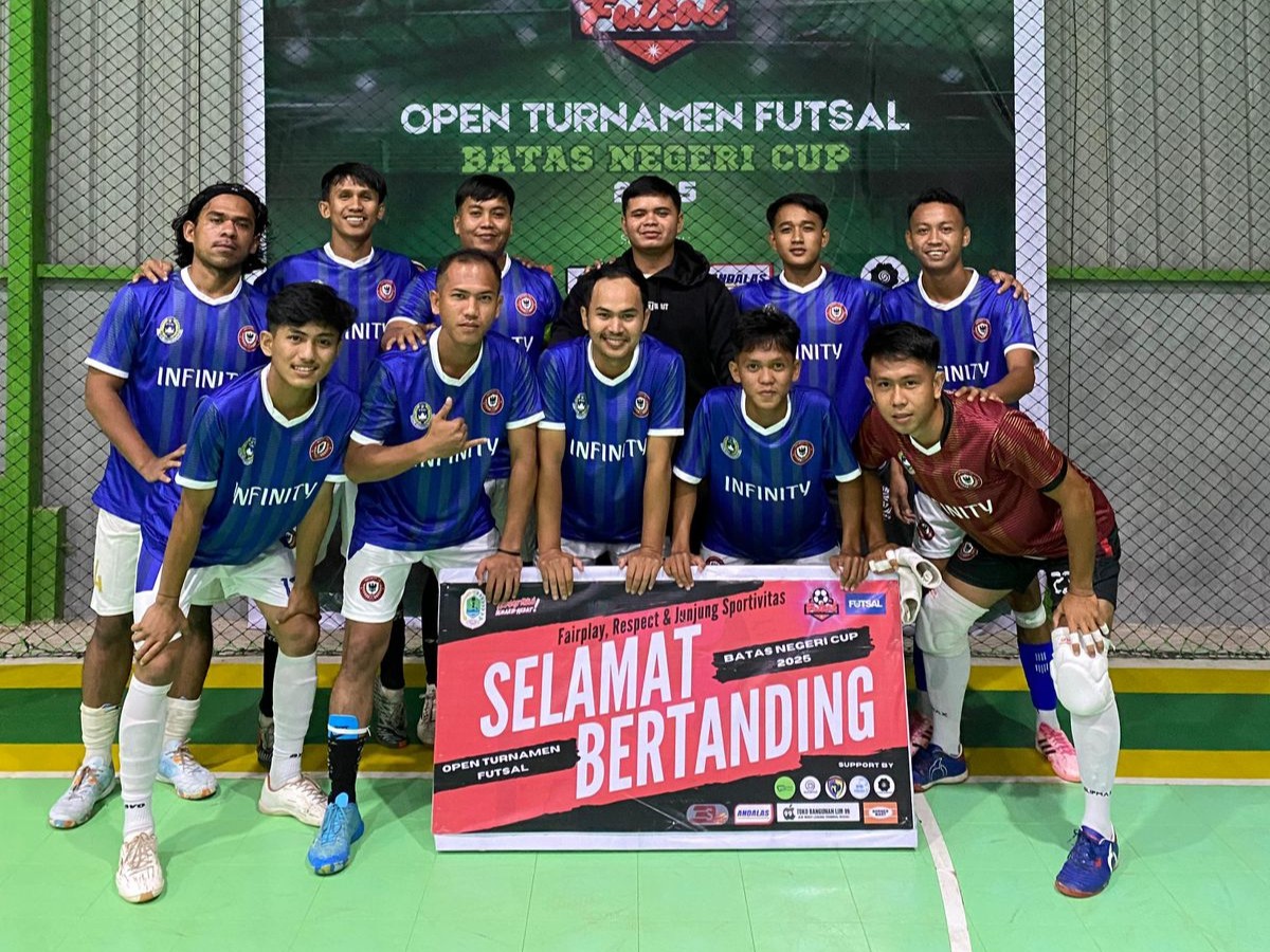 Jadi Wadah Kebersamaan, Turnamen Futsal Batas Negeri Cup 2025 Meriahkan Perbatasan Badau