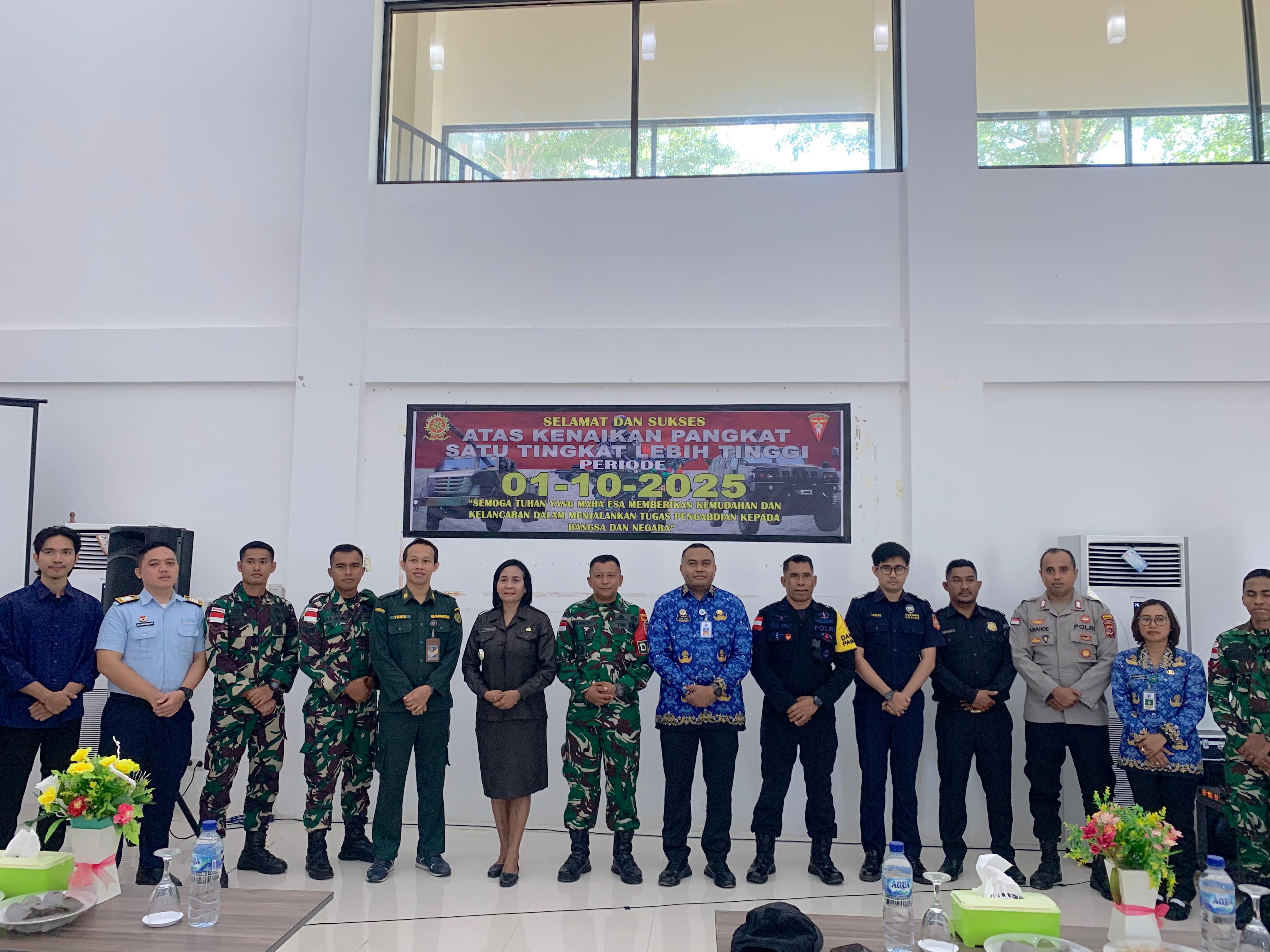 Semangat Kebersamaan di Perbatasan, PLBN Motamasin dan Satgas Pamtas Perkuat Kolaborasi