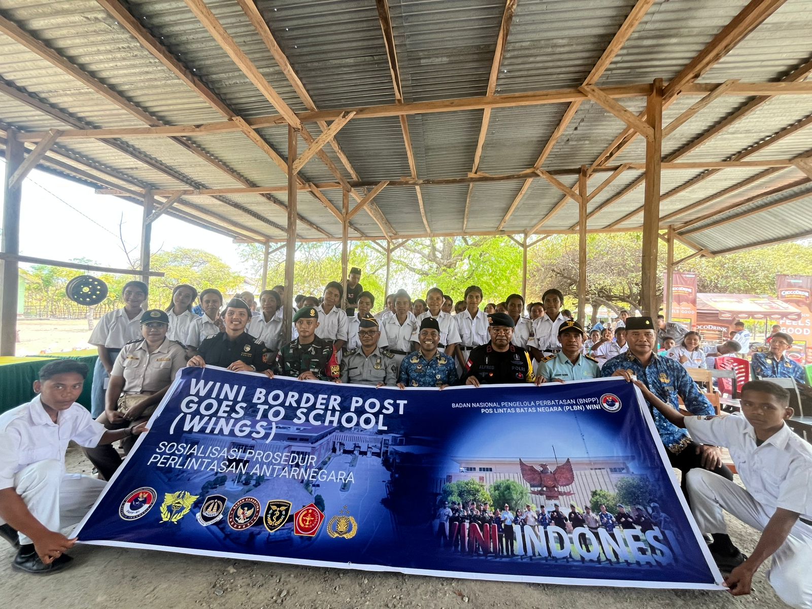 PLBN Wini Edukasi Siswa SMA Perikanan Lewat Program “Wini Border Post Goes To School”
