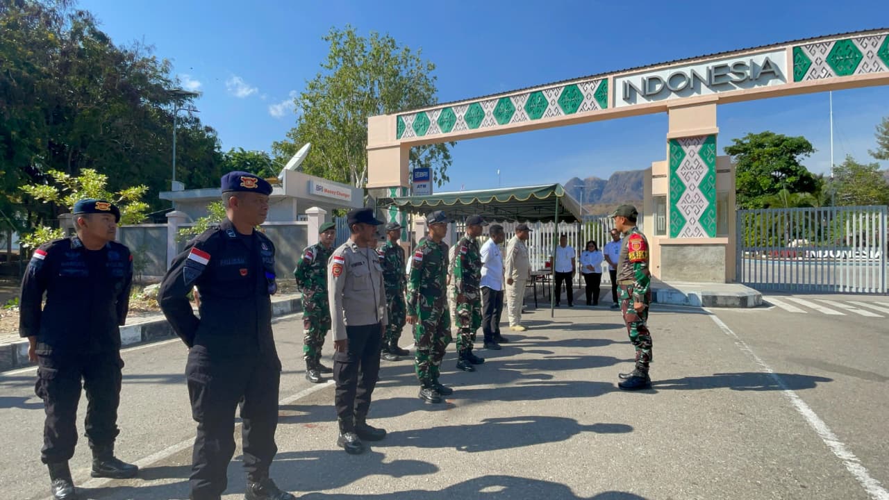 Perkuat Pengawasan Perbatasan, PLBN Wini Laksanakan Operasi Patuh Tasbara
